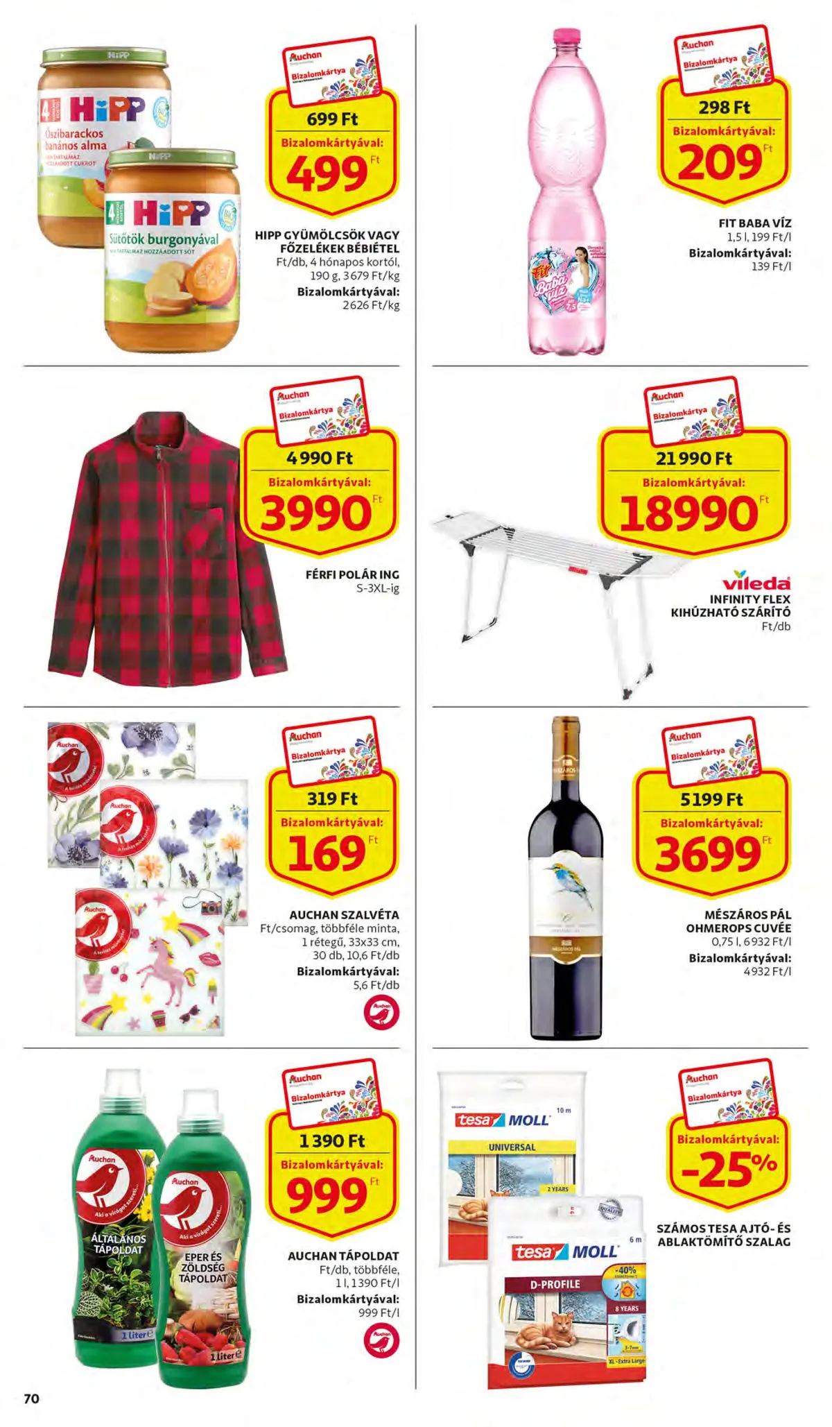 Auchan akciós újság 11.10–11.16 – 70. oldal