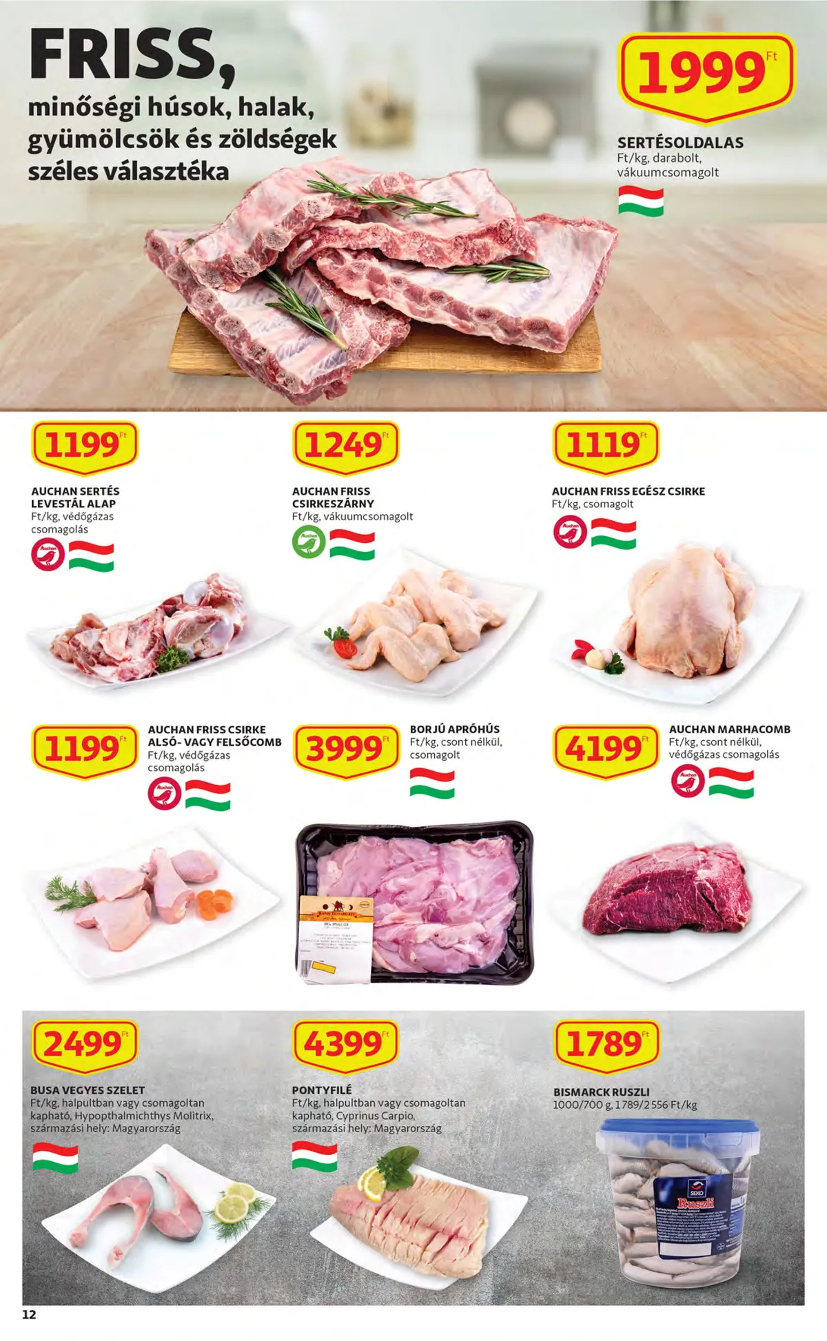 Auchan akciós újság 11.17–11.23 – 12. oldal
