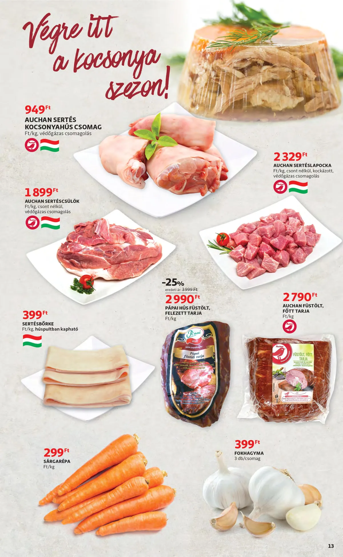Auchan akciós újság 11.17–11.23 – 13. oldal