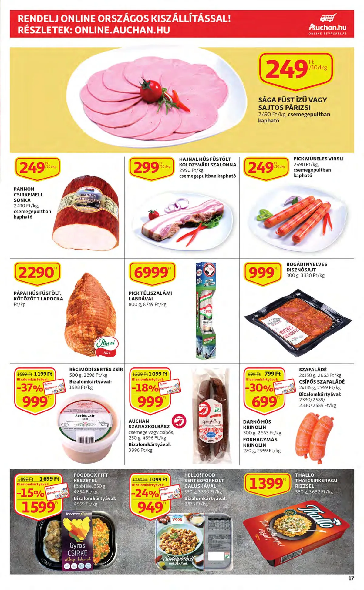 Auchan akciós újság 11.17–11.23 – 17. oldal