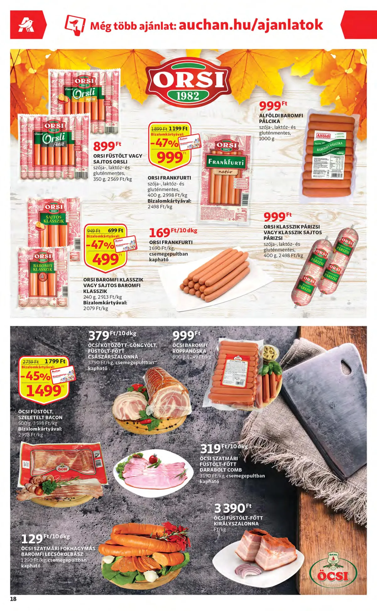 Auchan akciós újság 11.17–11.23 – 18. oldal