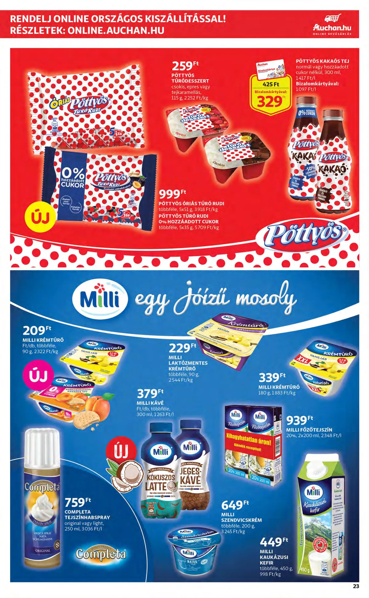 Auchan akciós újság 11.17–11.23 – 23. oldal