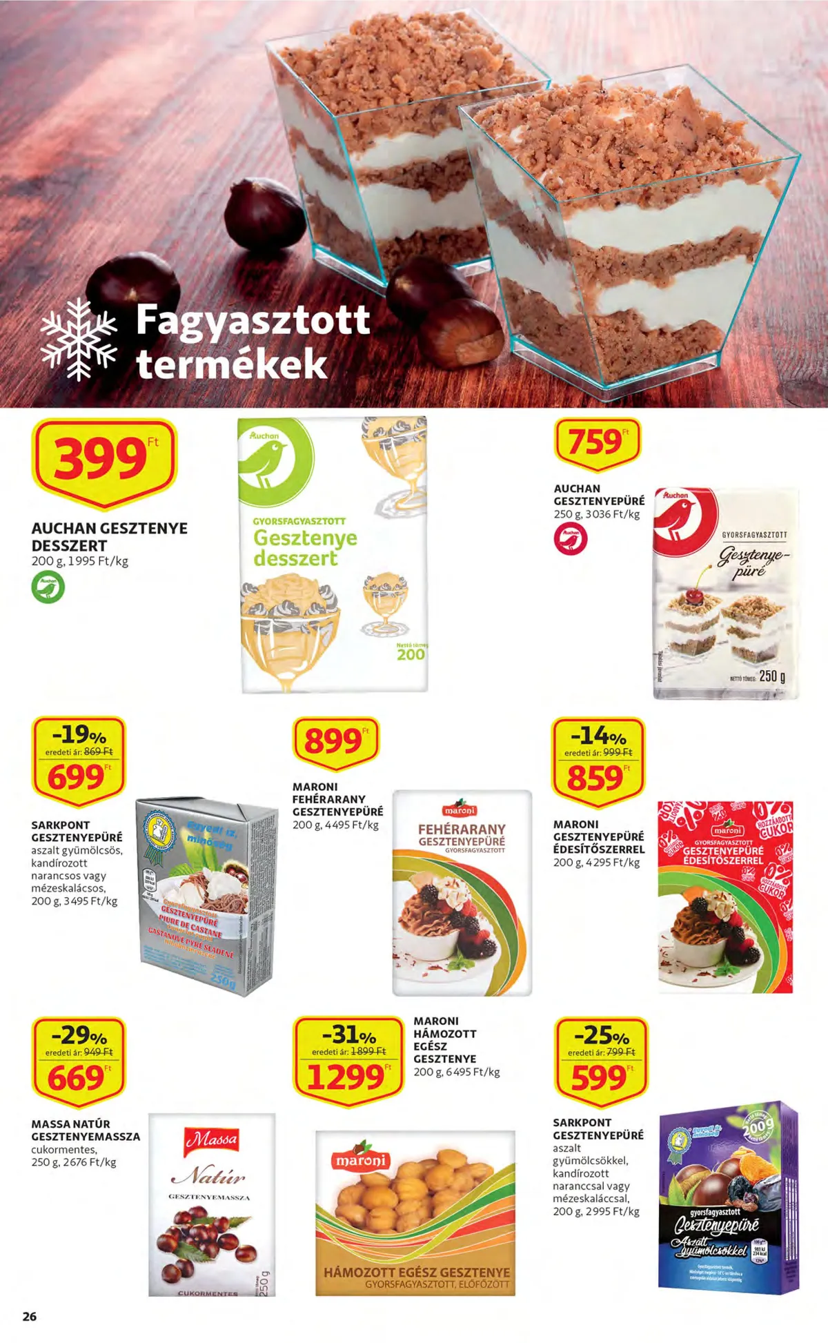 Auchan akciós újság 11.17–11.23 – 26. oldal