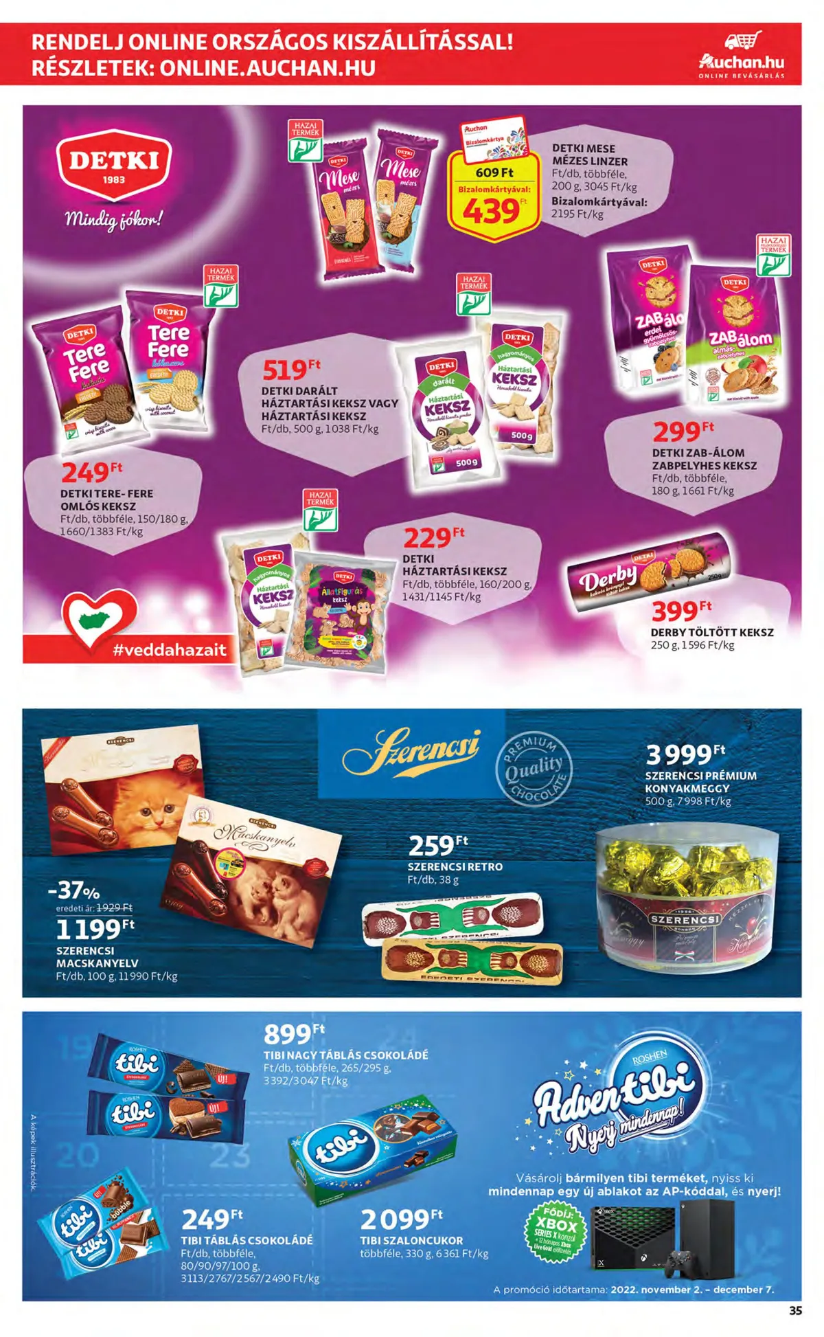Auchan akciós újság 11.17–11.23 – 35. oldal