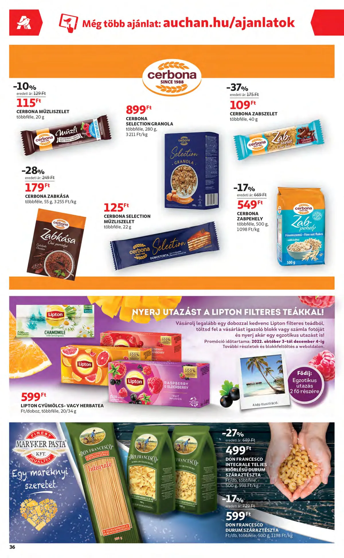Auchan akciós újság 11.17–11.23 – 36. oldal