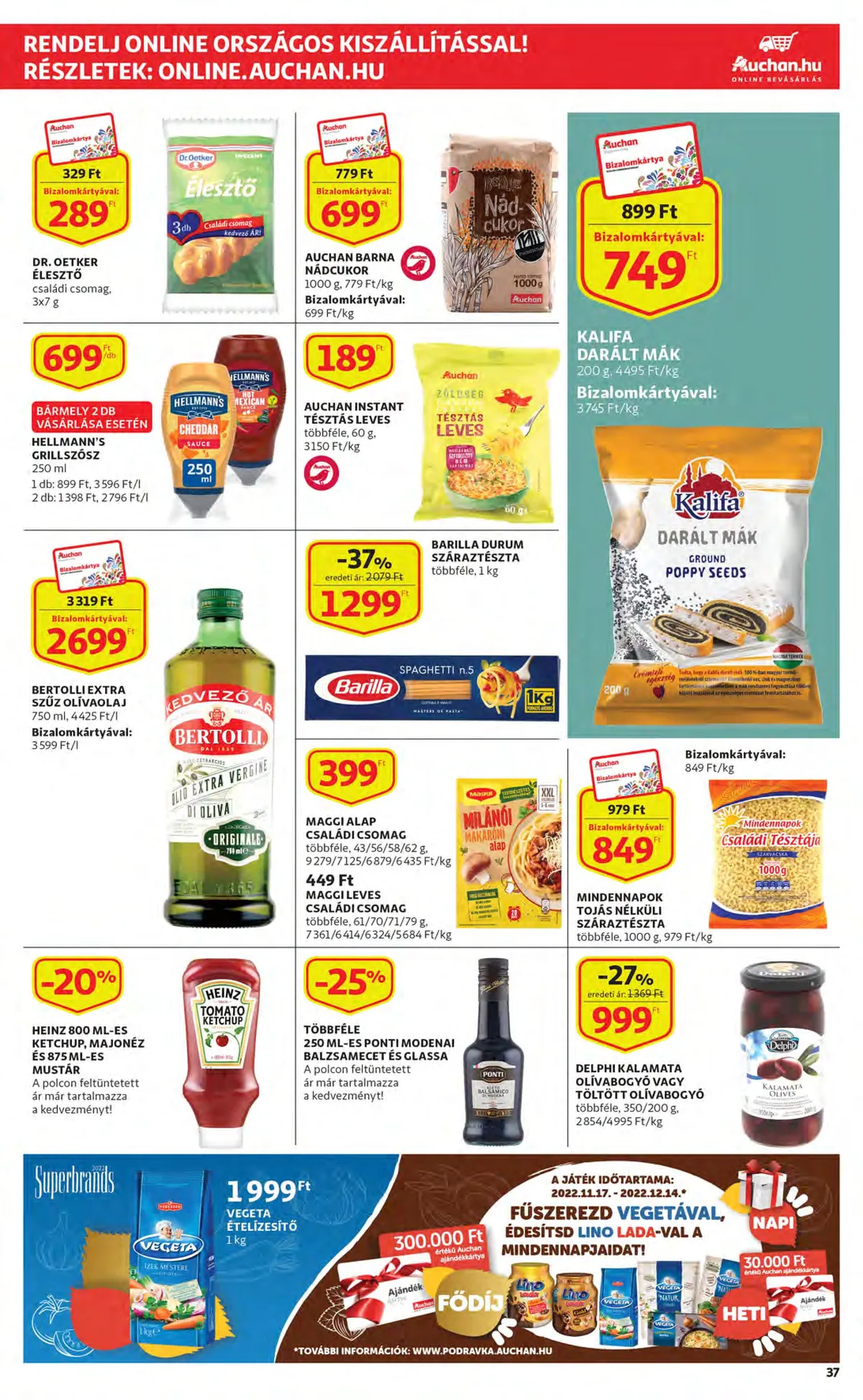 Auchan akciós újság 11.17–11.23 – 37. oldal