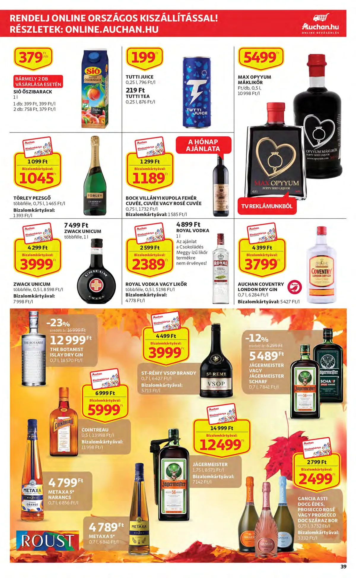 Auchan akciós újság 11.17–11.23 – 39. oldal