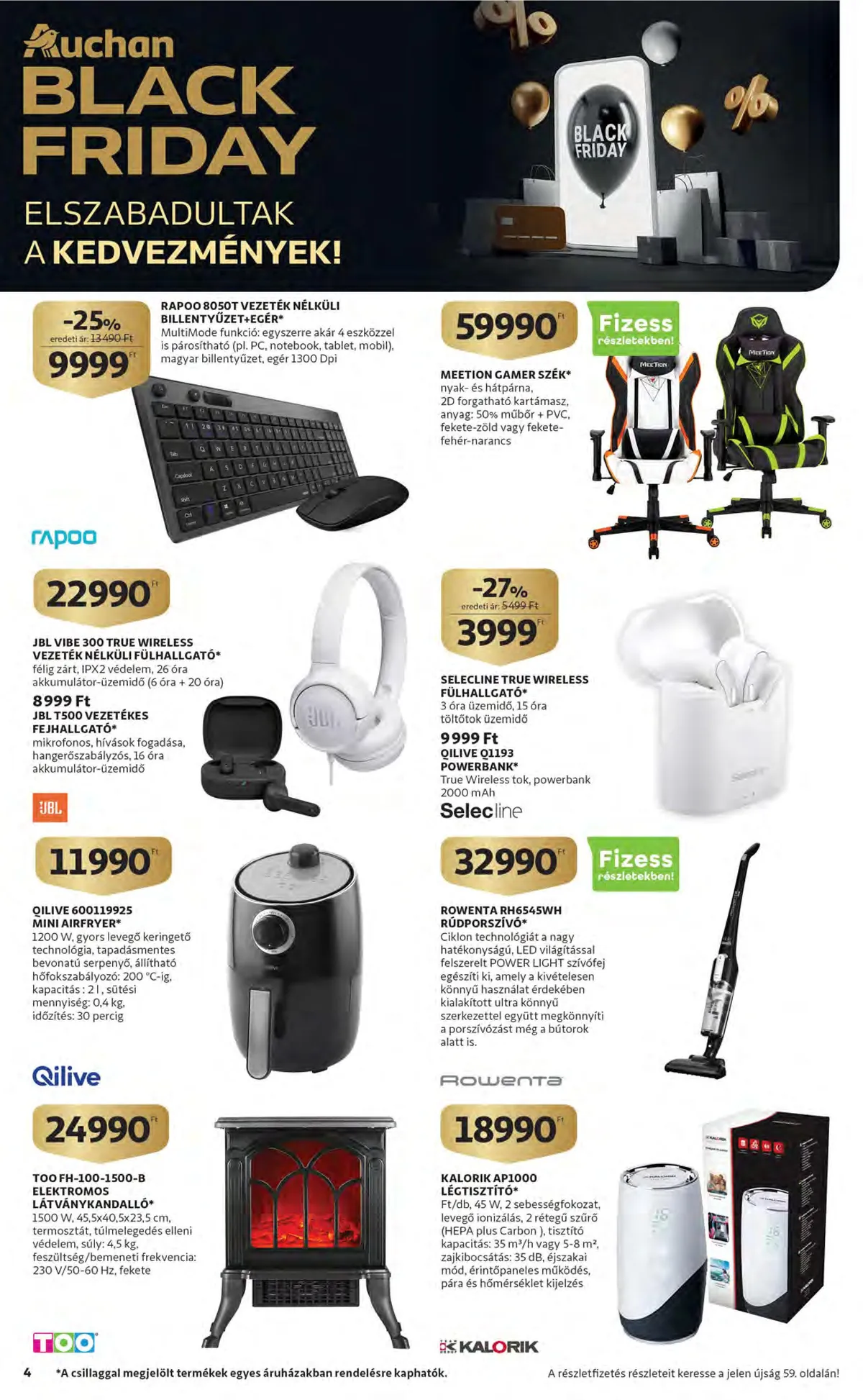 Auchan akciós újság 11.17–11.23 – 4. oldal
