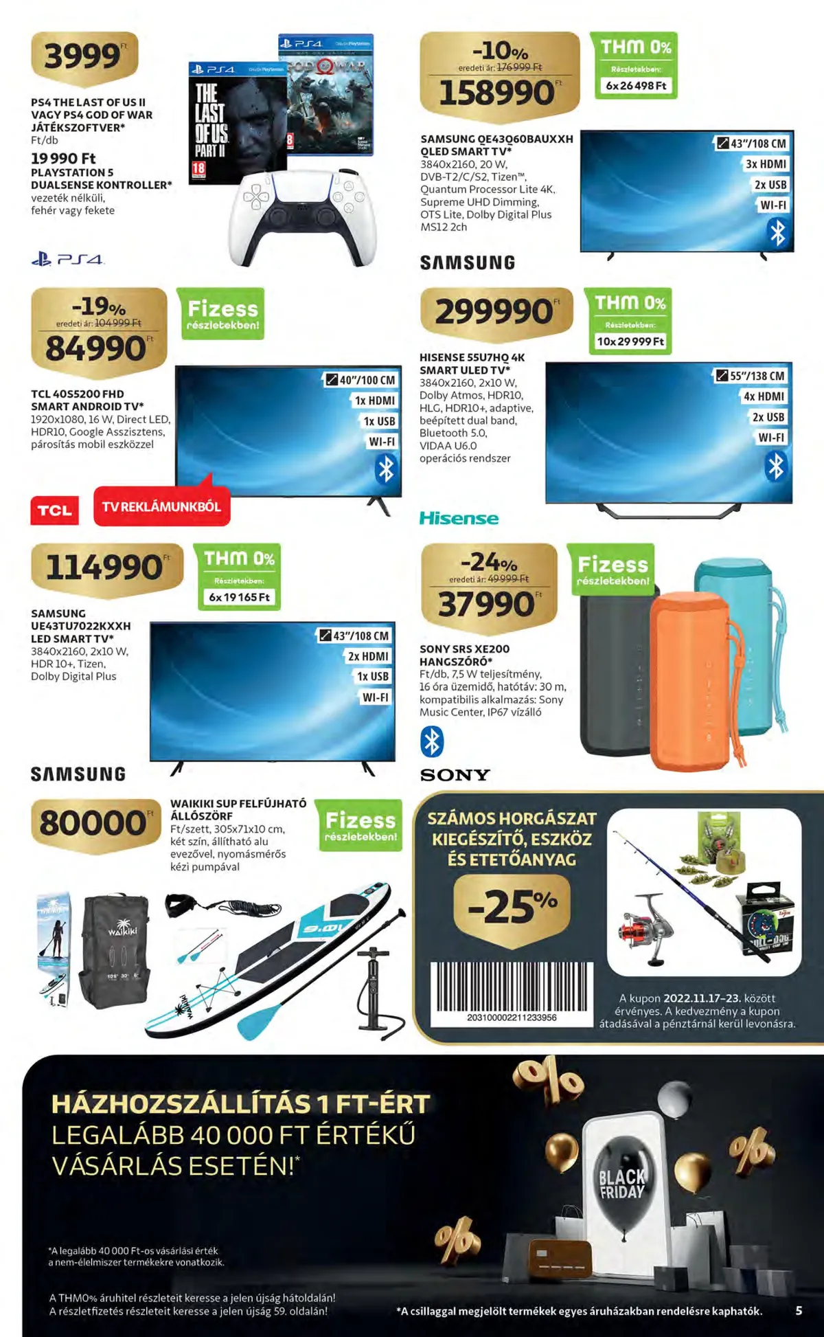 Auchan akciós újság 11.17–11.23 – 5. oldal