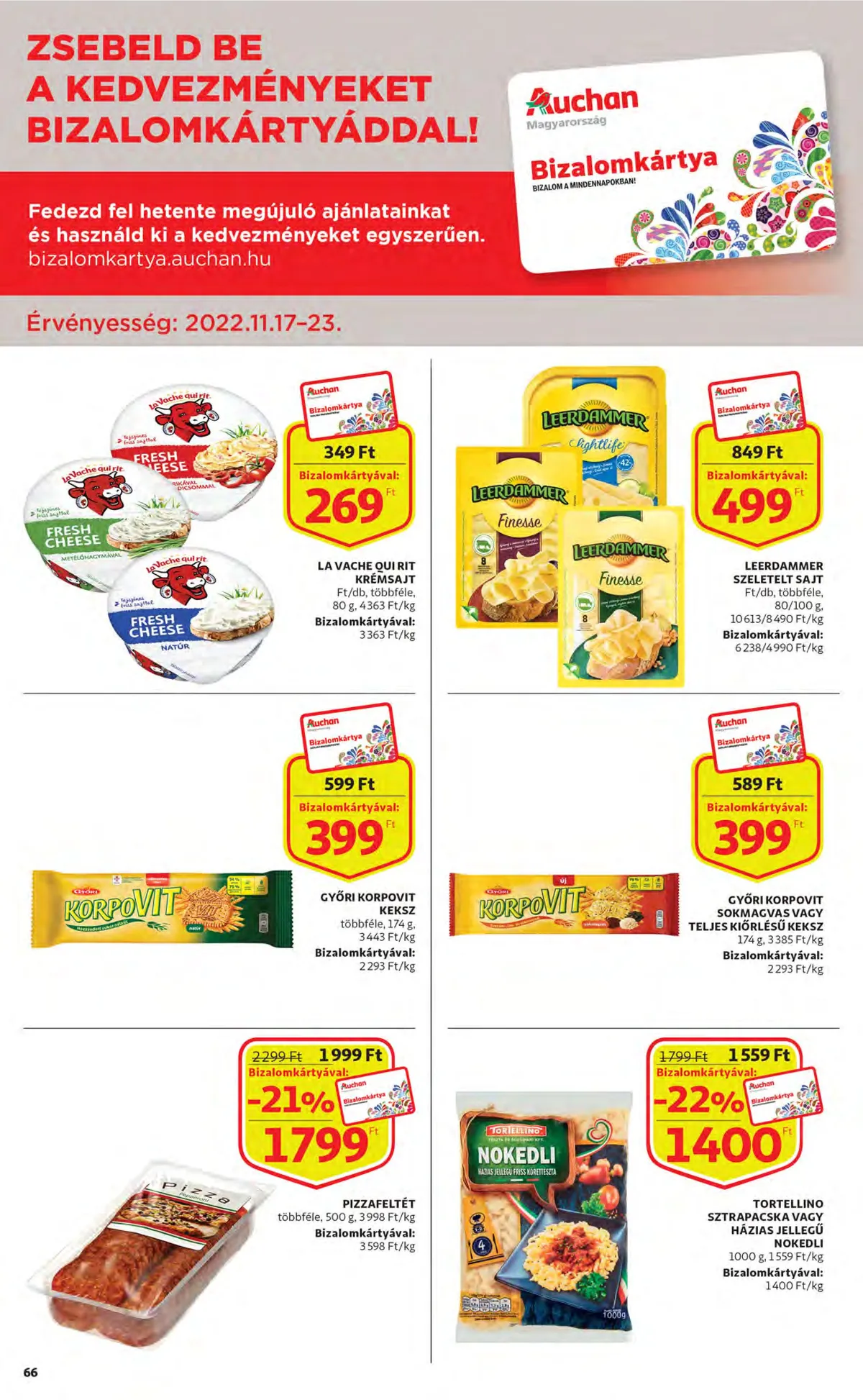 Auchan akciós újság 11.17–11.23 – 66. oldal