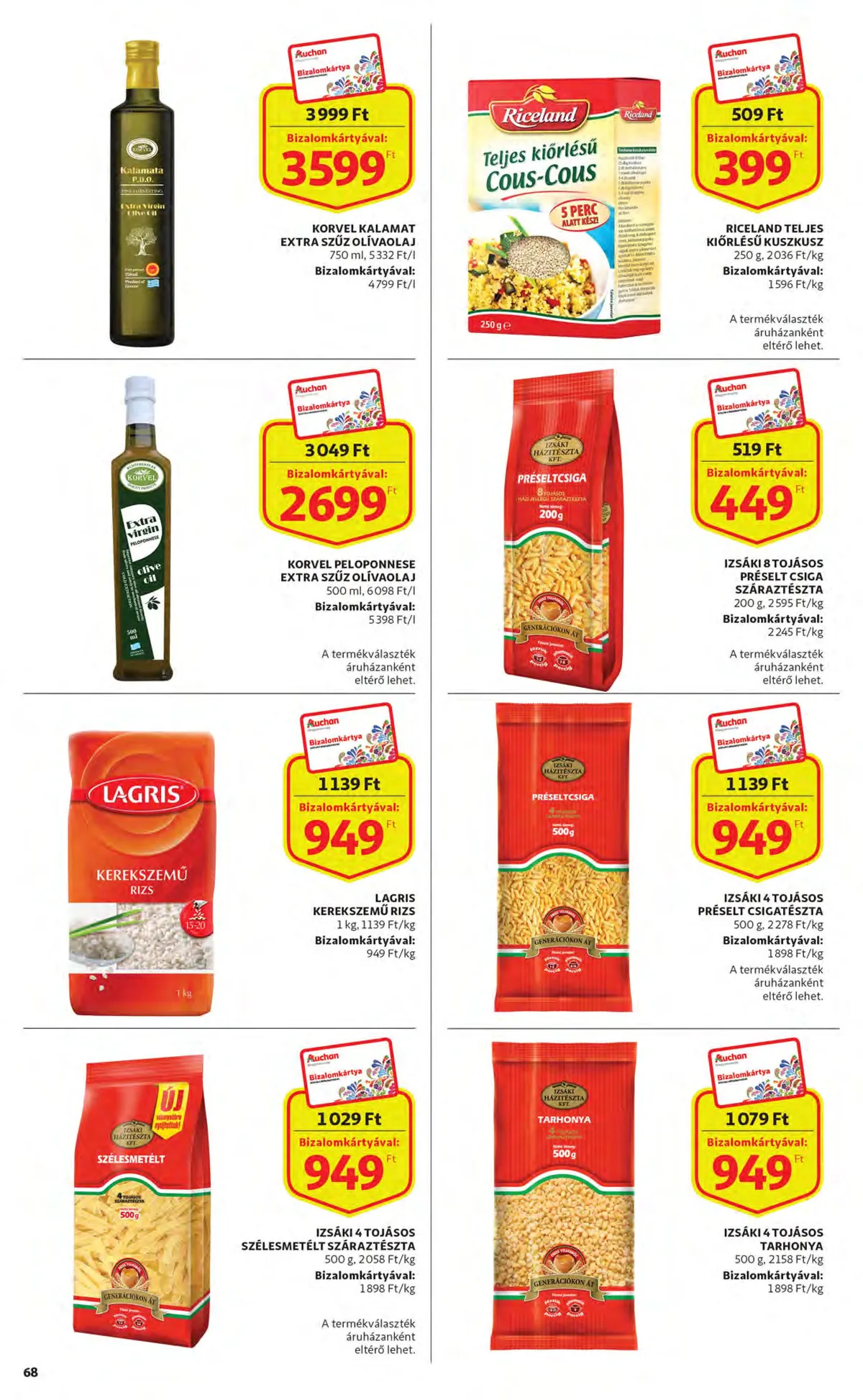 Auchan akciós újság 11.17–11.23 – 68. oldal