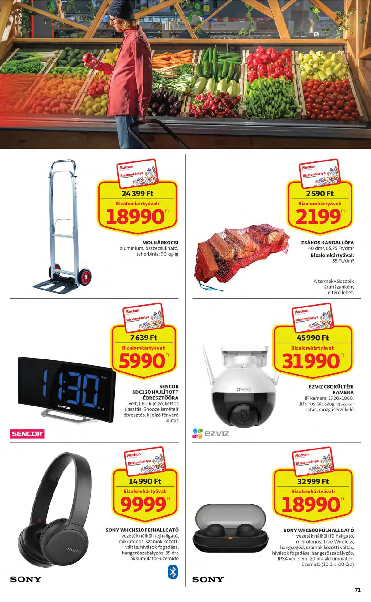 Auchan akciós újság 11.17–11.23 – 71. oldal