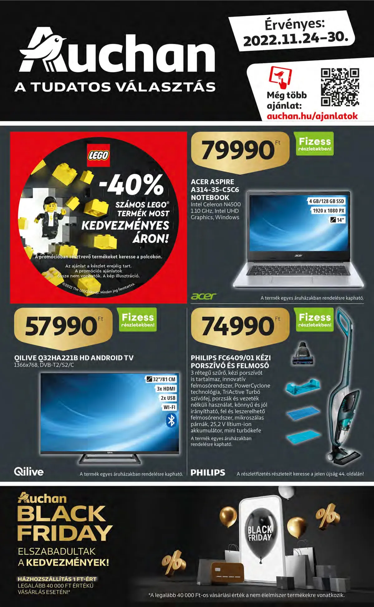 Auchan akciós újság 11.24–11.30