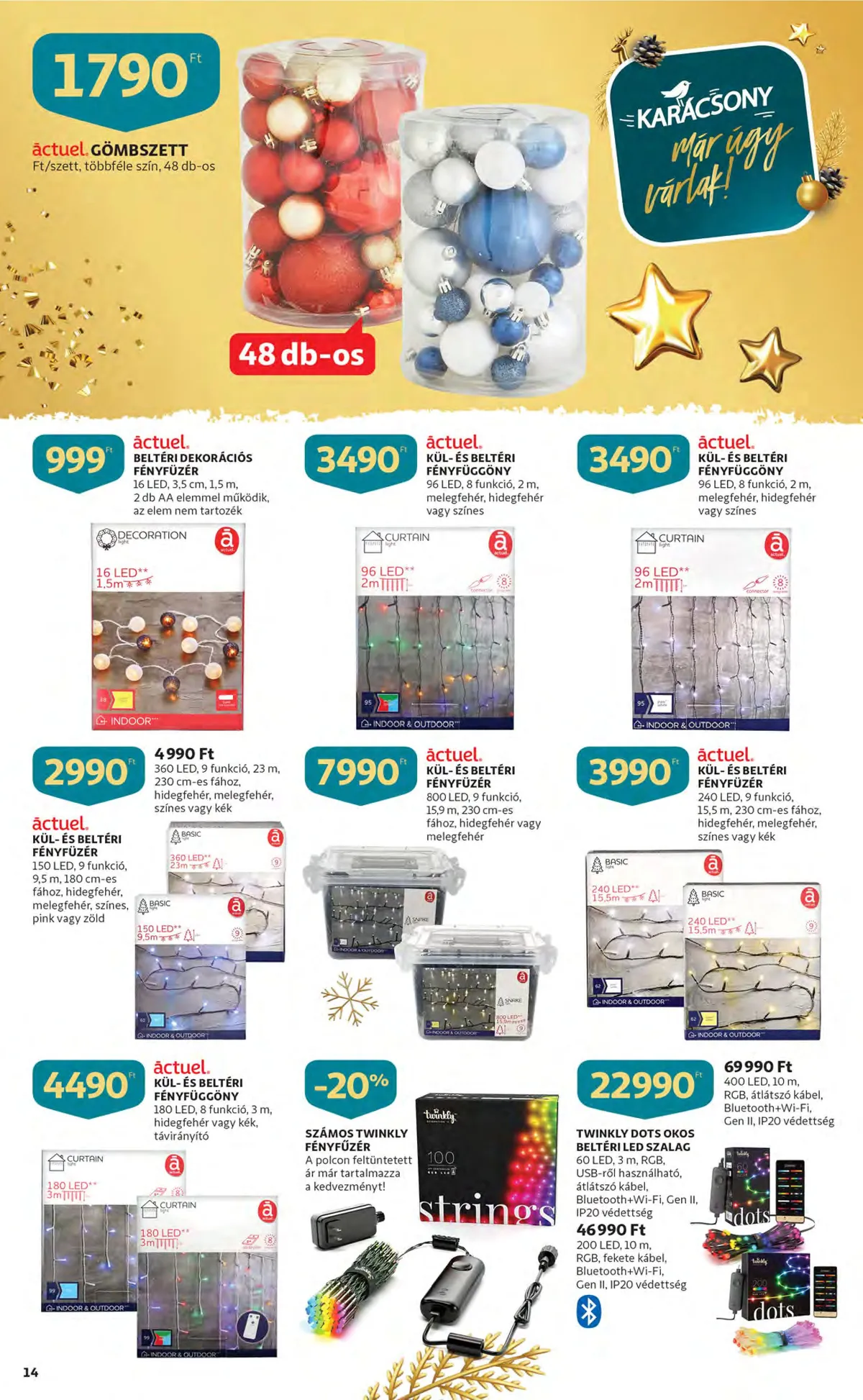 Auchan akciós újság 11.24–11.30 – 14. oldal