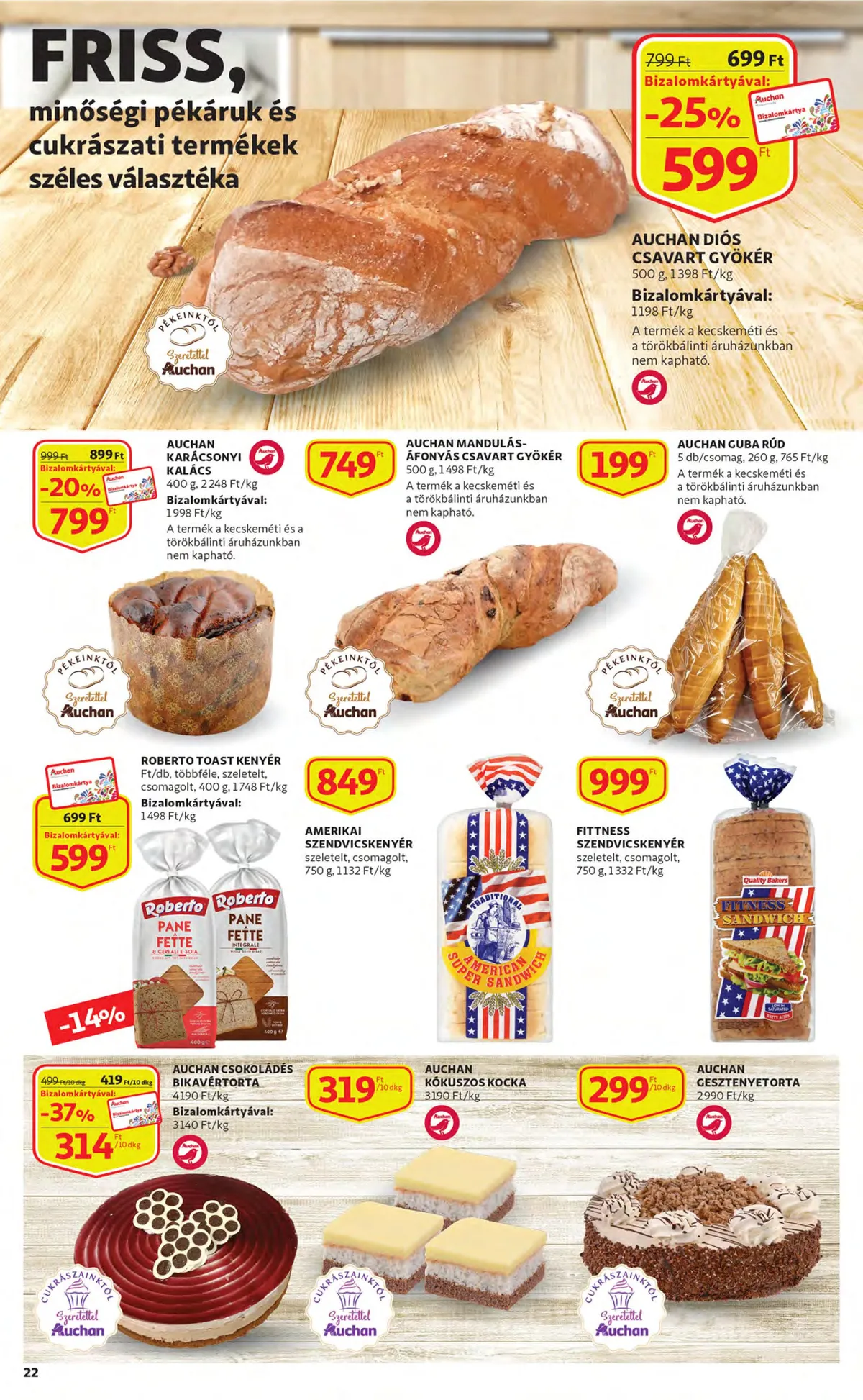 Auchan akciós újság 11.24–11.30 – 22. oldal