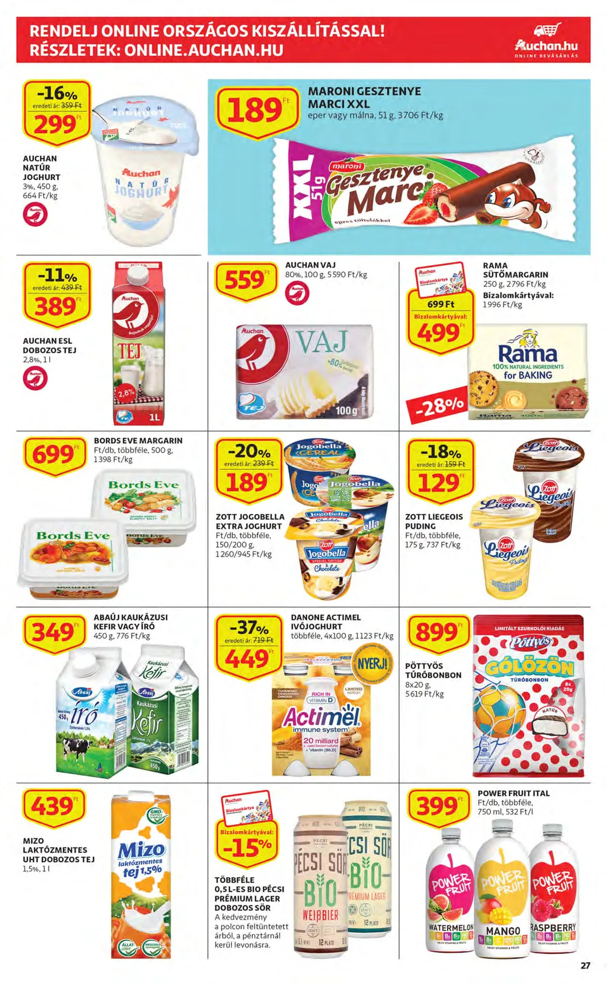 Auchan akciós újság 11.24–11.30 – 27. oldal