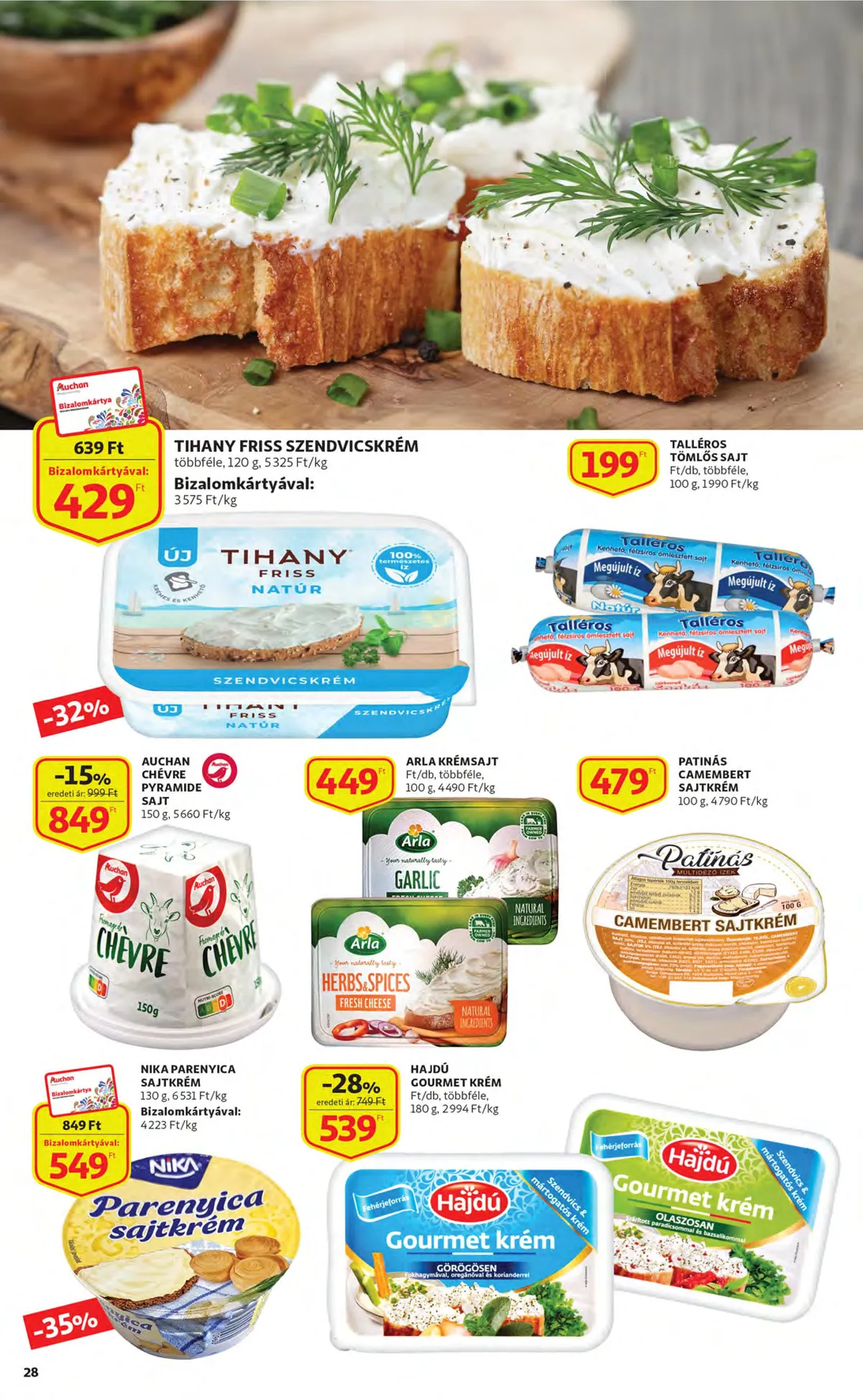Auchan akciós újság 11.24–11.30 – 28. oldal