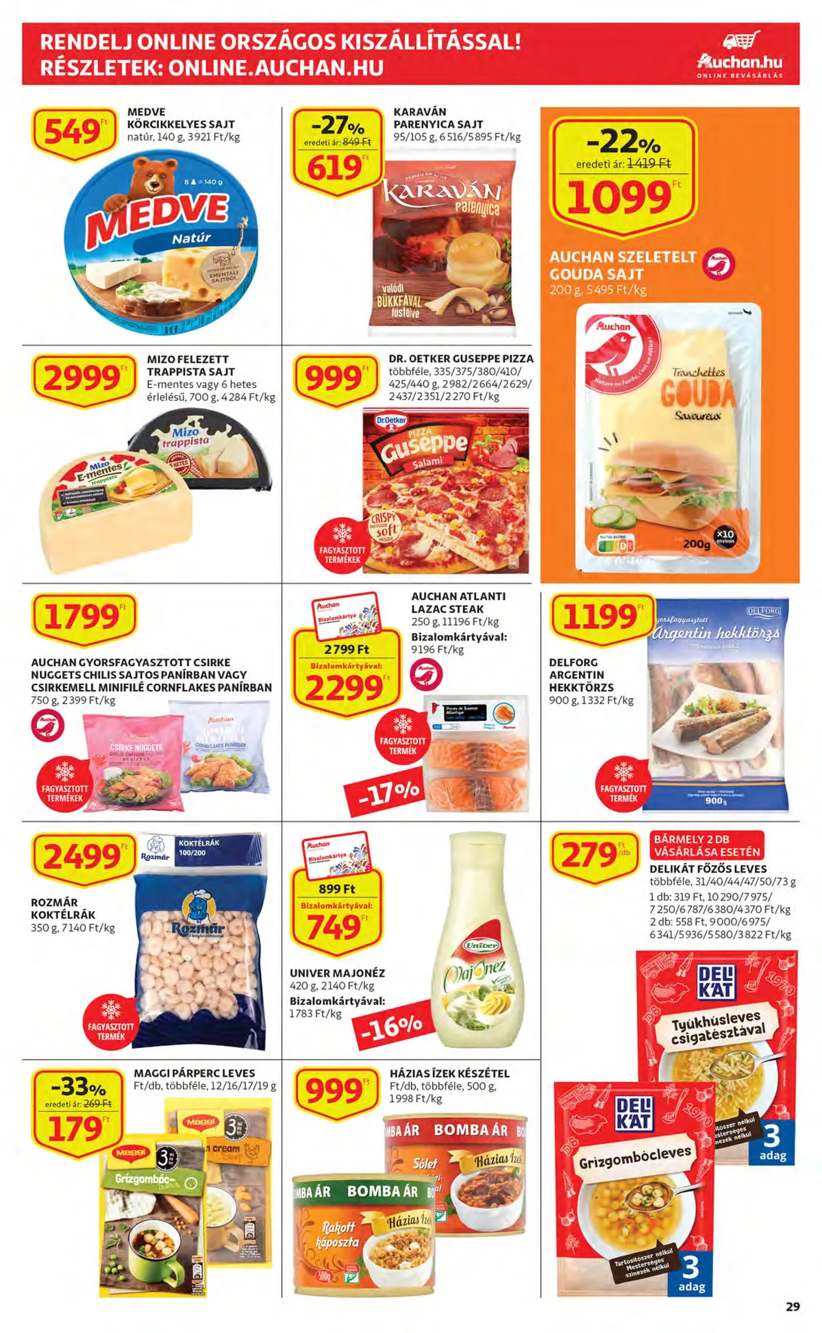Auchan akciós újság 11.24–11.30 – 29. oldal