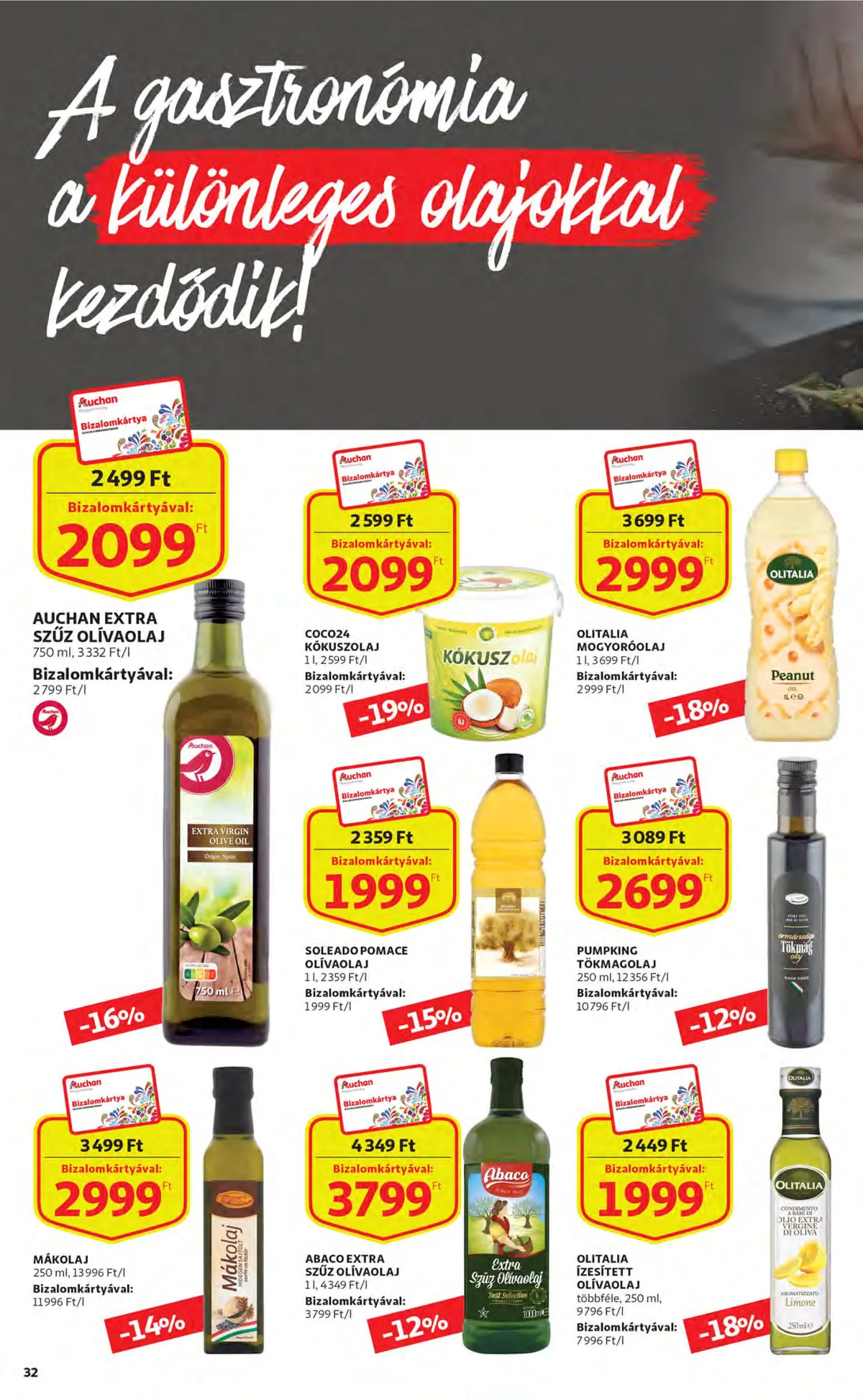 Auchan akciós újság 11.24–11.30 – 32. oldal
