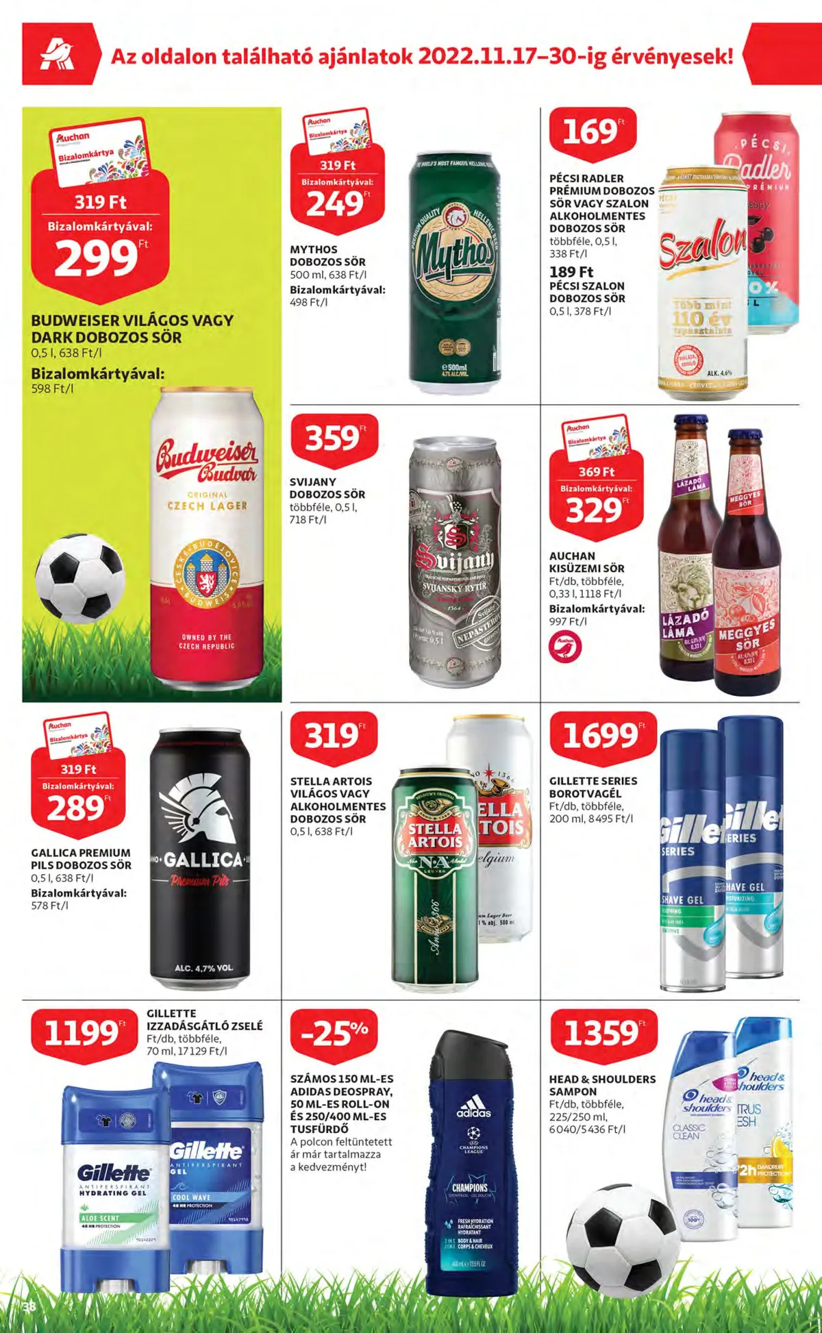 Auchan akciós újság 11.24–11.30 – 38. oldal