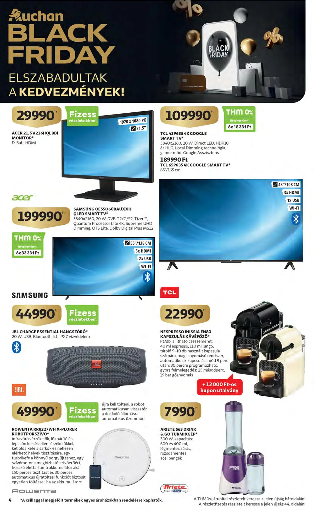 Auchan akciós újság 11.24–11.30 – 4. oldal