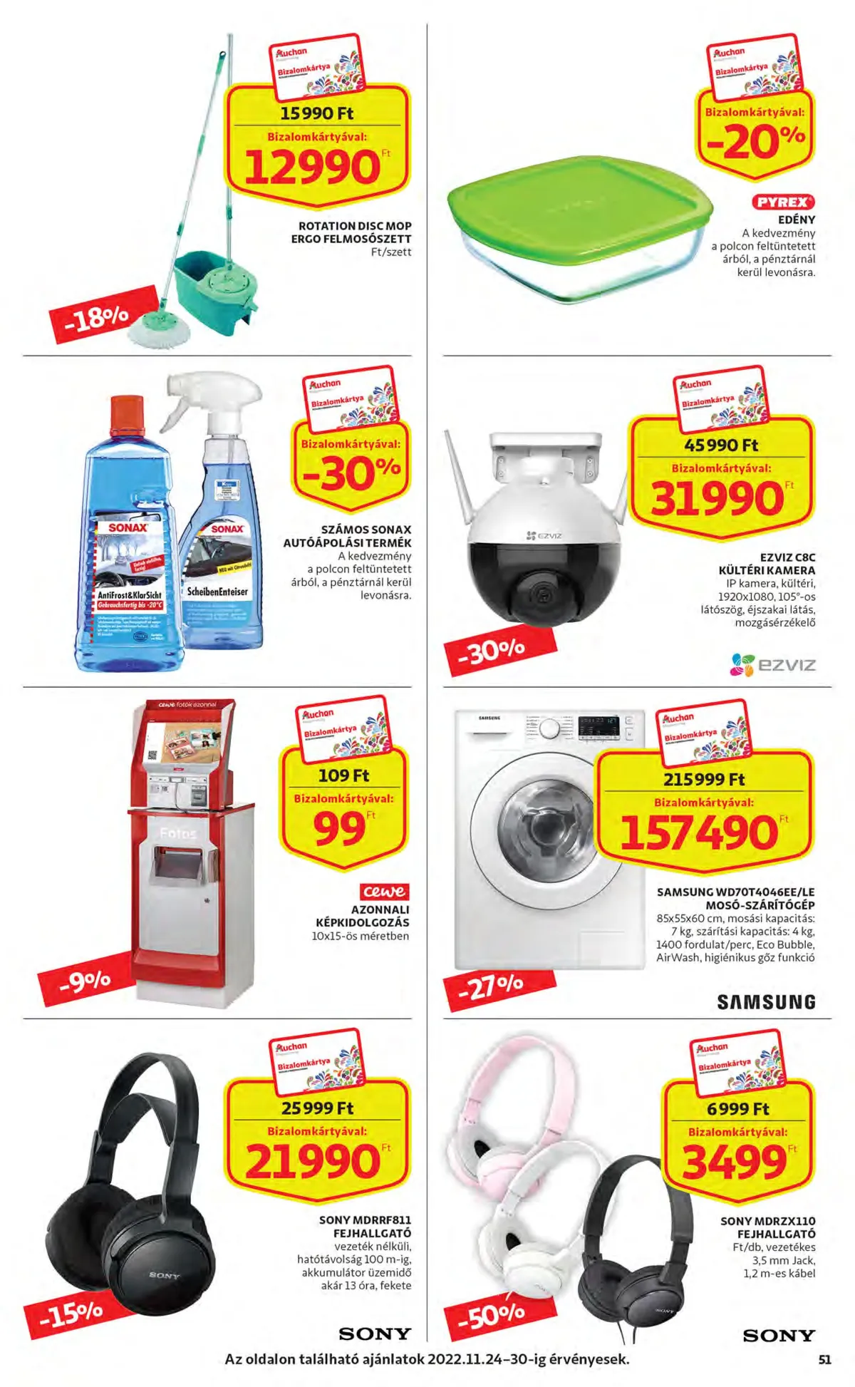 Auchan akciós újság 11.24–11.30 – 51. oldal
