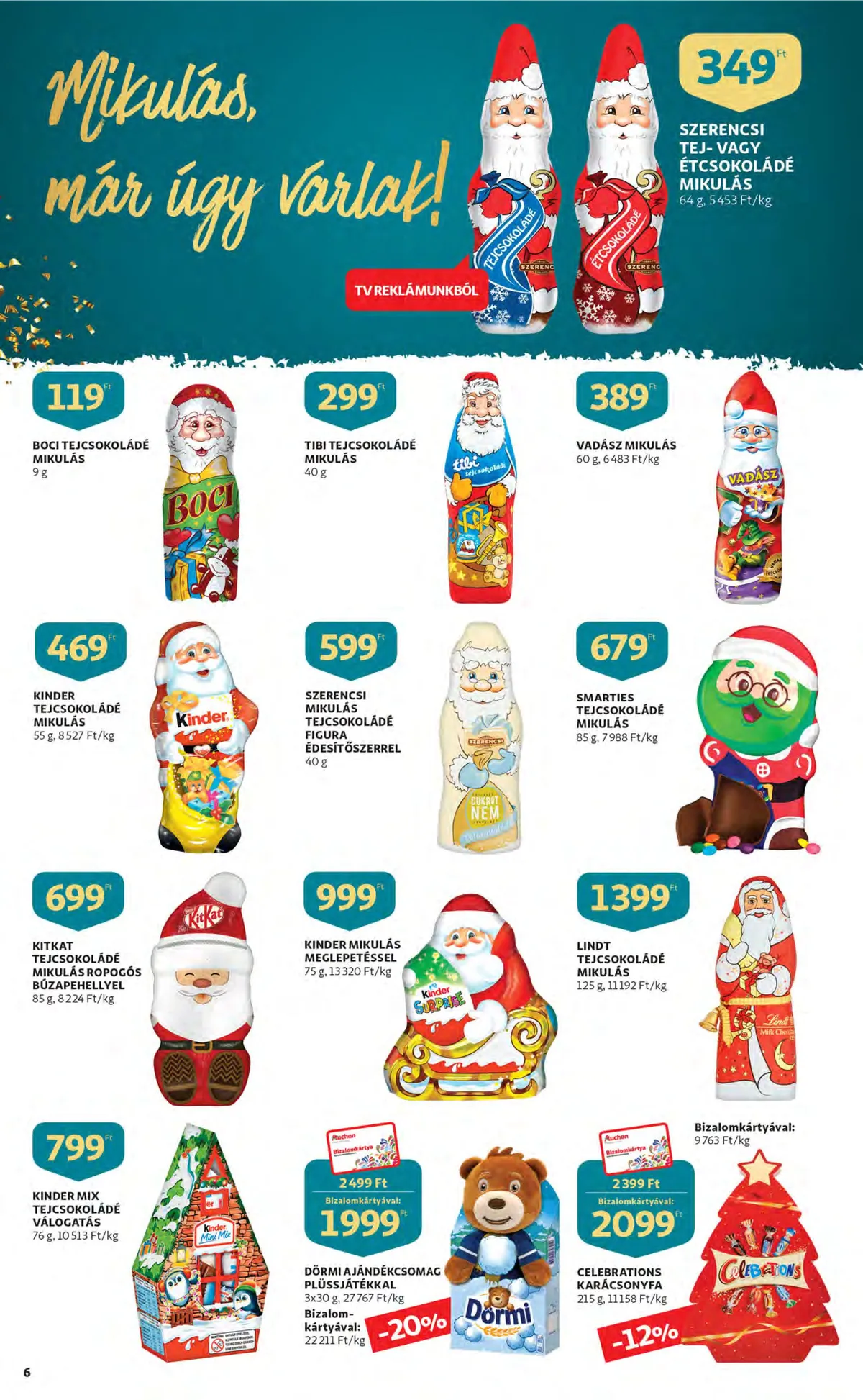 Auchan akciós újság 11.24–11.30 – 6. oldal