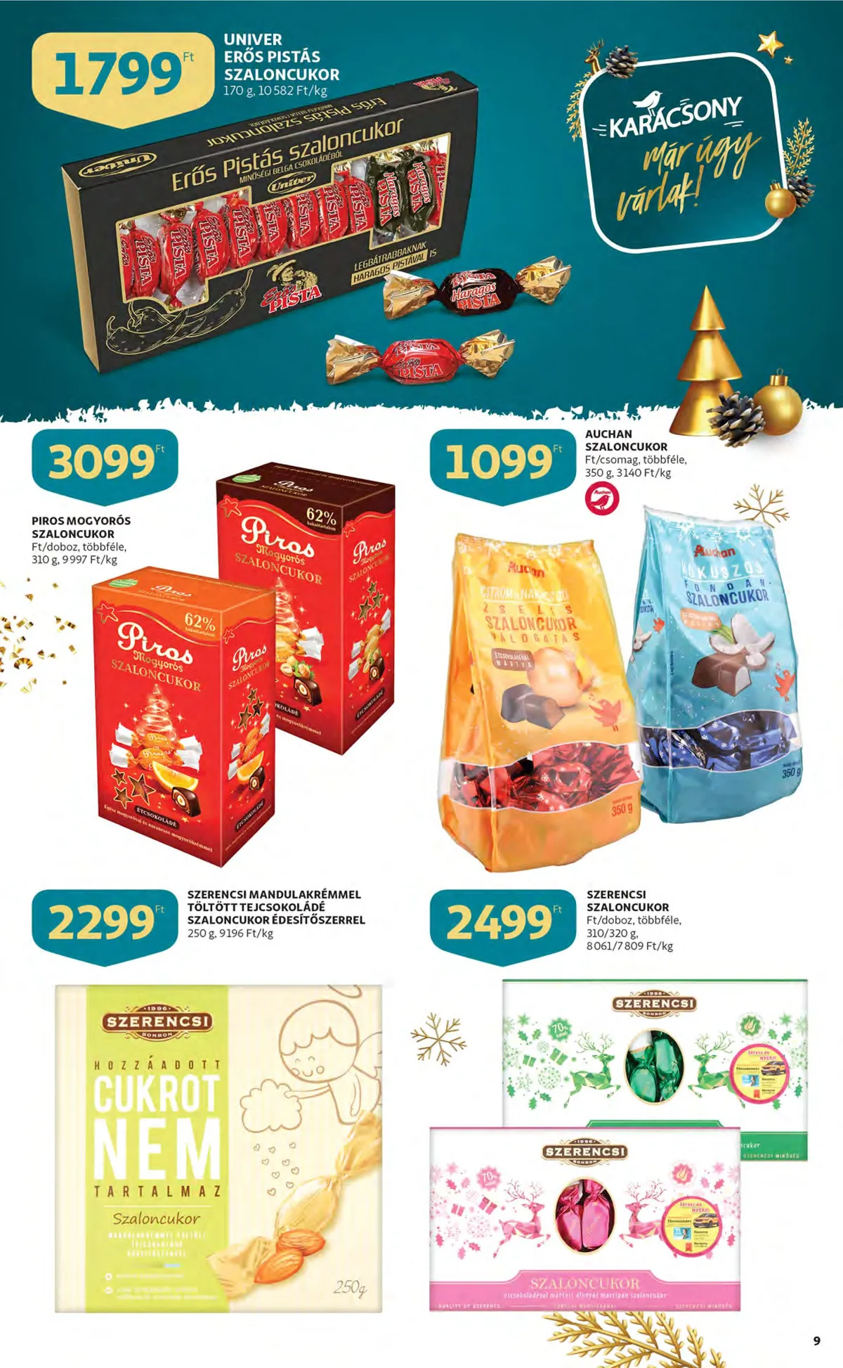 Auchan akciós újság 11.24–11.30 – 9. oldal