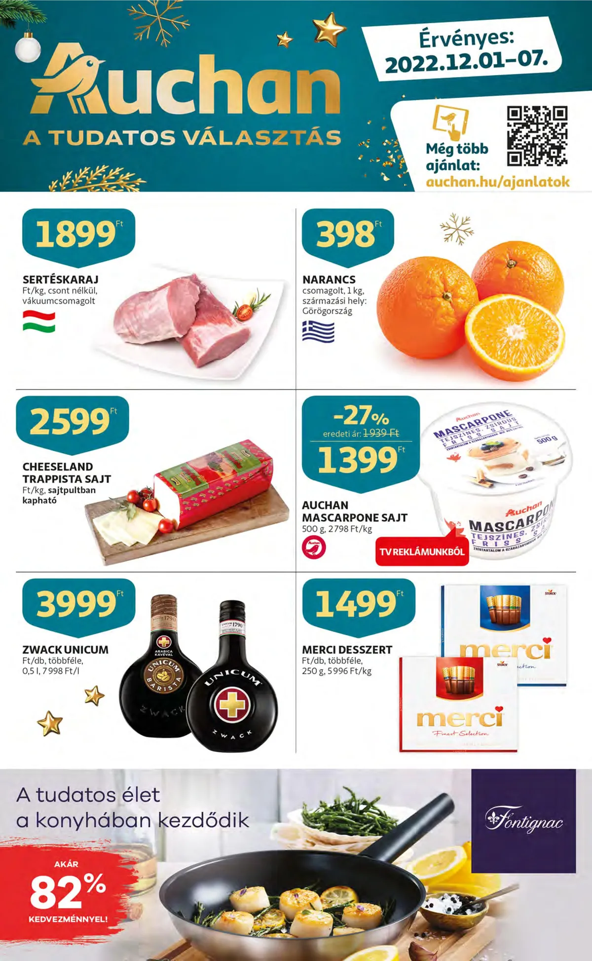 Auchan akciós újság 12.01–12.07
