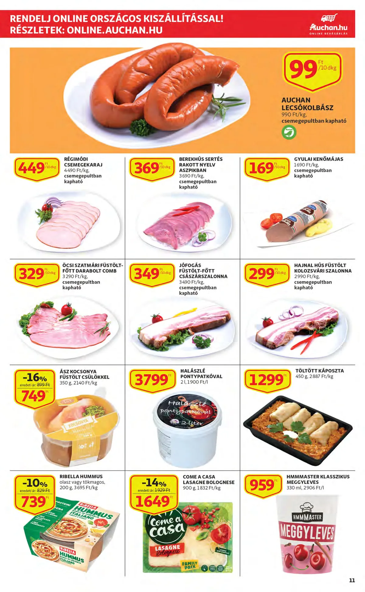 Auchan akciós újság 12.01–12.07 – 11. oldal