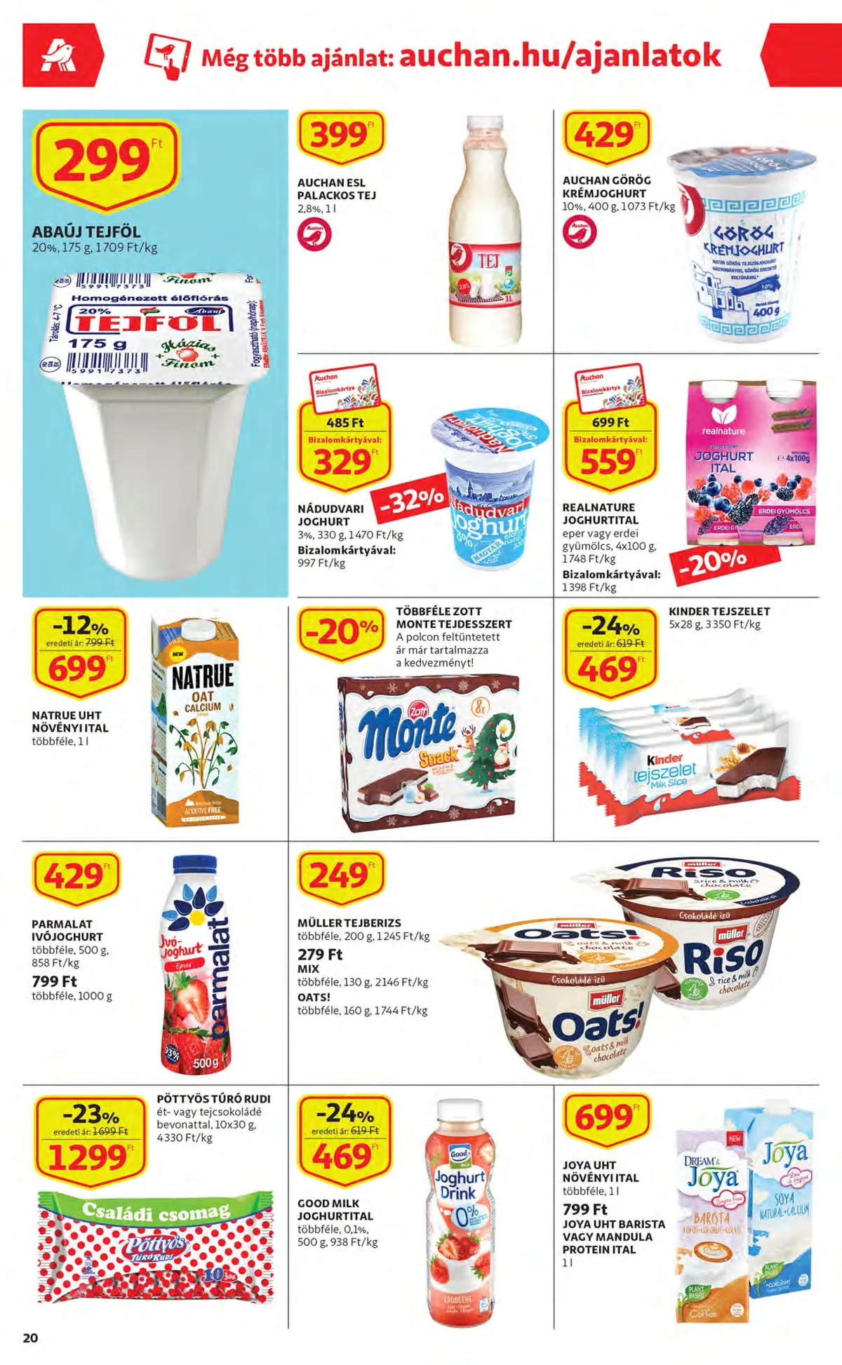 Auchan akciós újság 12.01–12.07 – 20. oldal