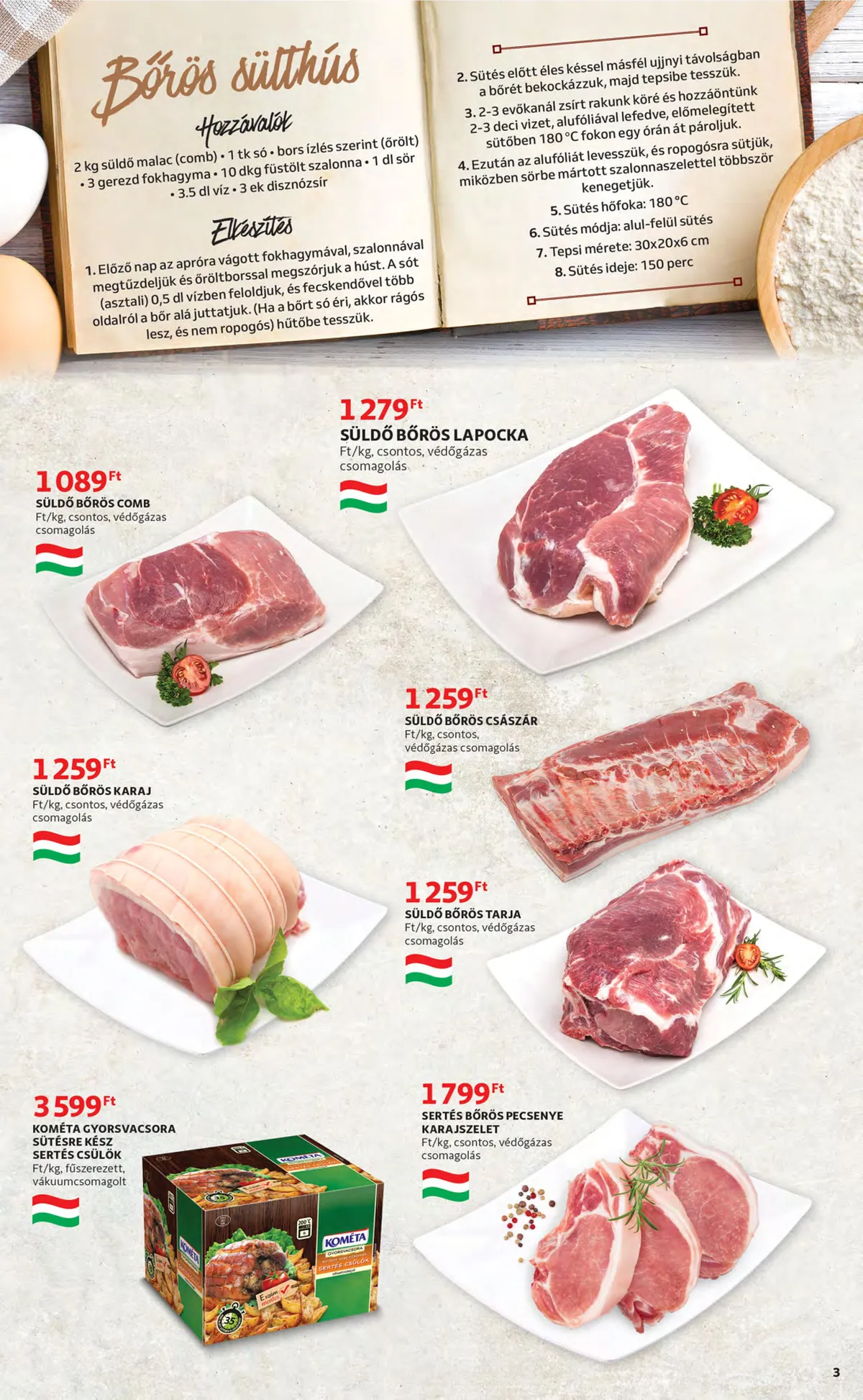 Auchan akciós újság 12.01–12.07 – 3. oldal