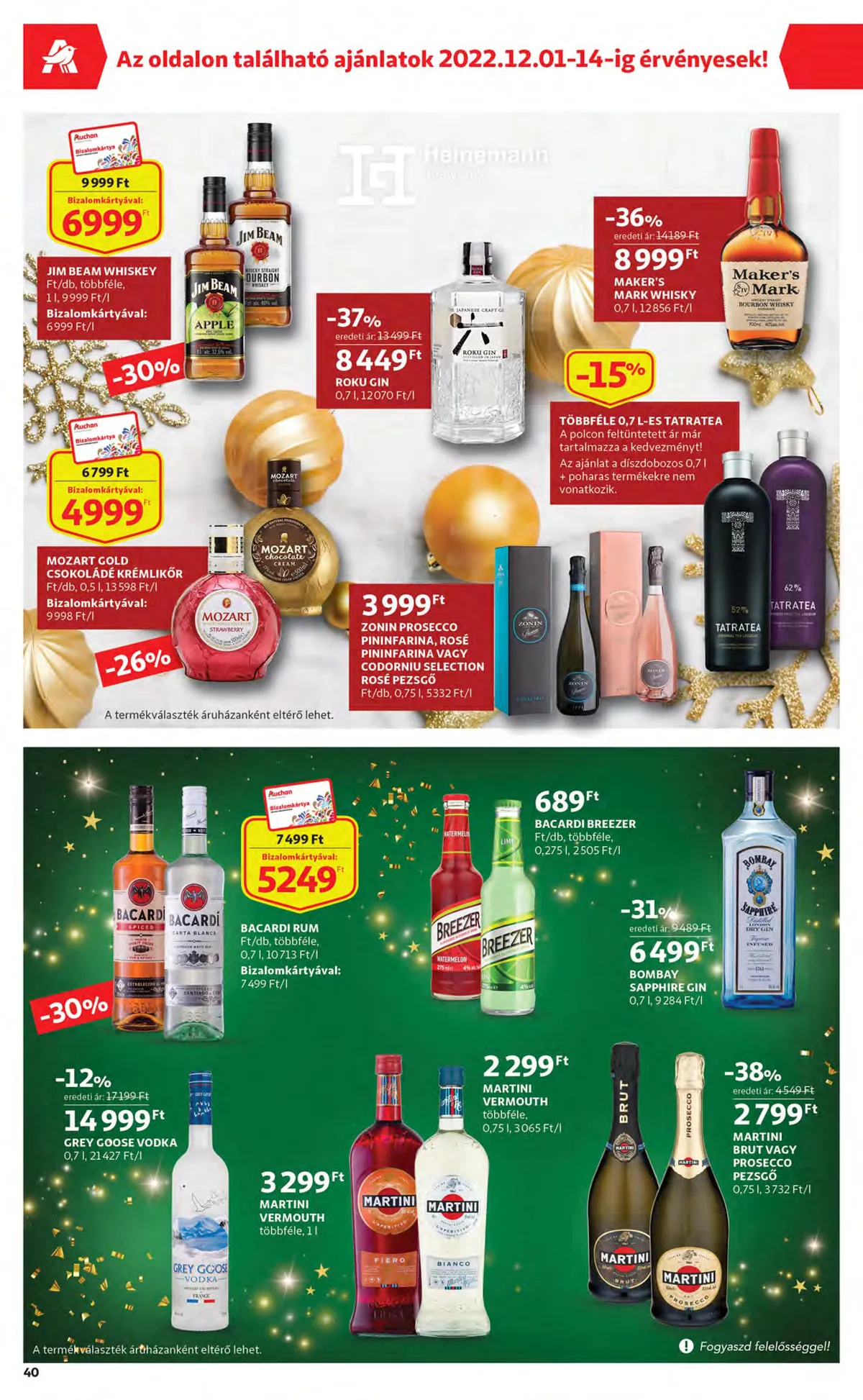 Auchan akciós újság 12.01–12.07 – 40. oldal