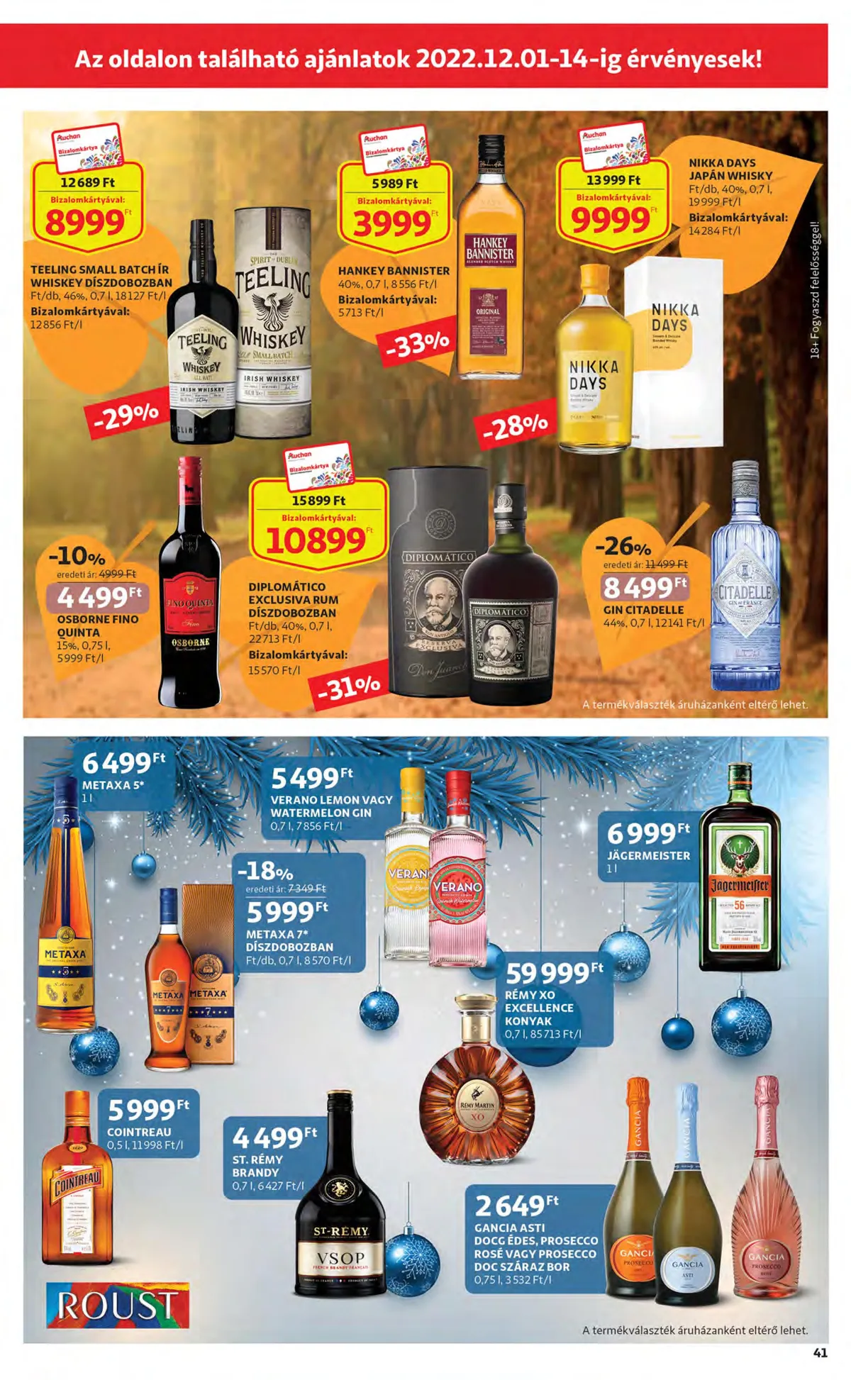 Auchan akciós újság 12.01–12.07 – 41. oldal