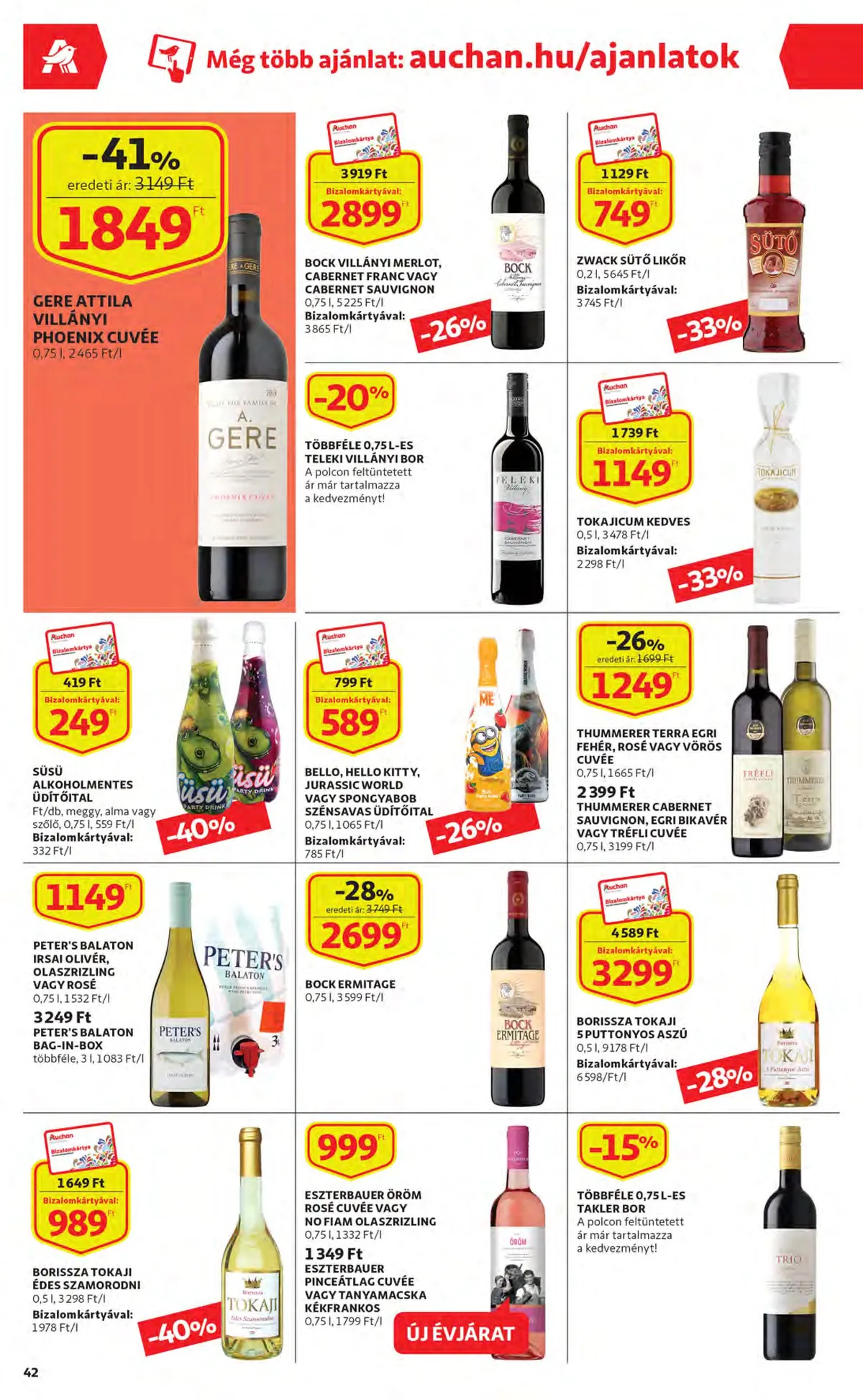 Auchan akciós újság 12.01–12.07 – 42. oldal
