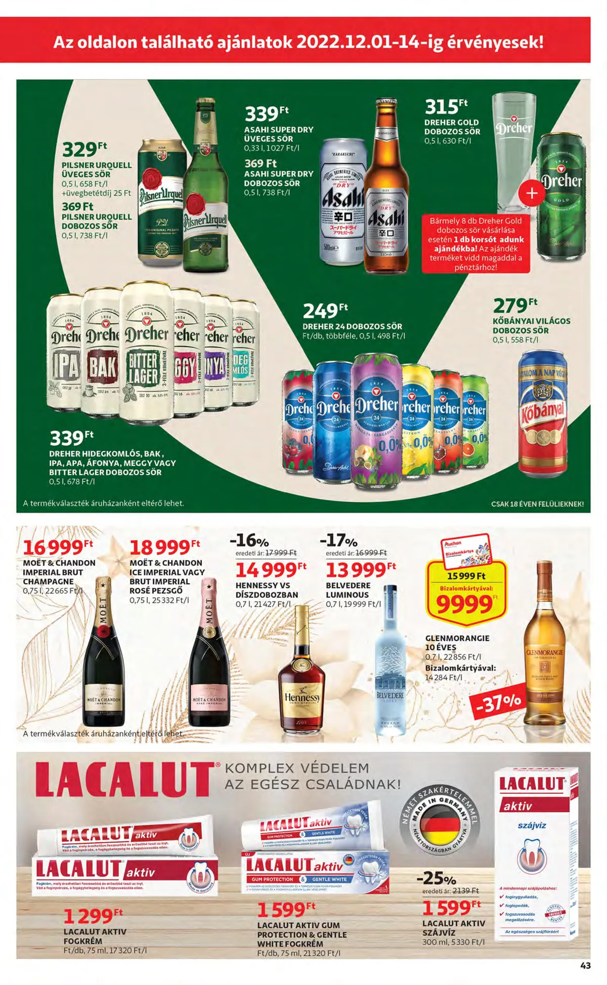 Auchan akciós újság 12.01–12.07 – 43. oldal