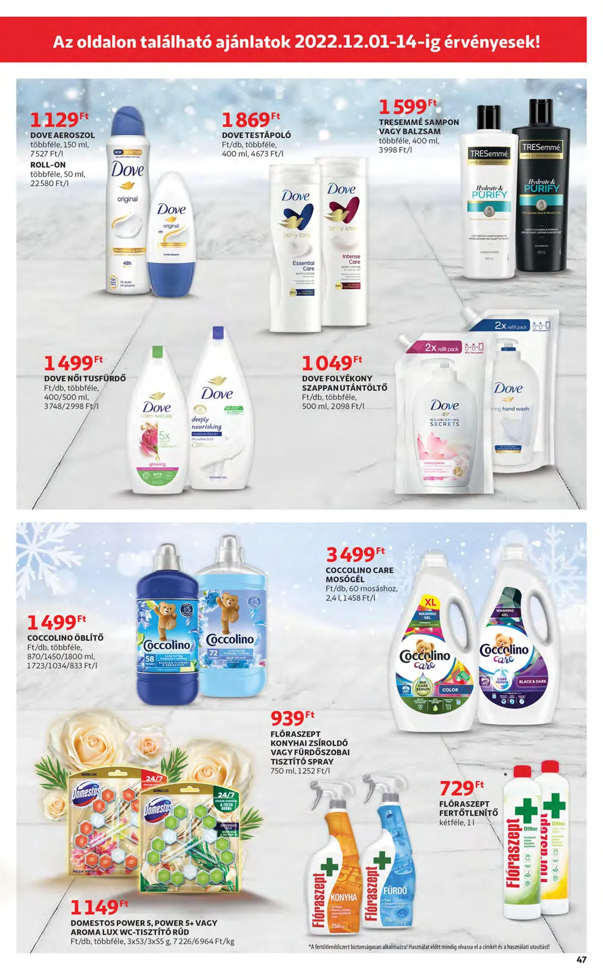 Auchan akciós újság 12.01–12.07 – 47. oldal