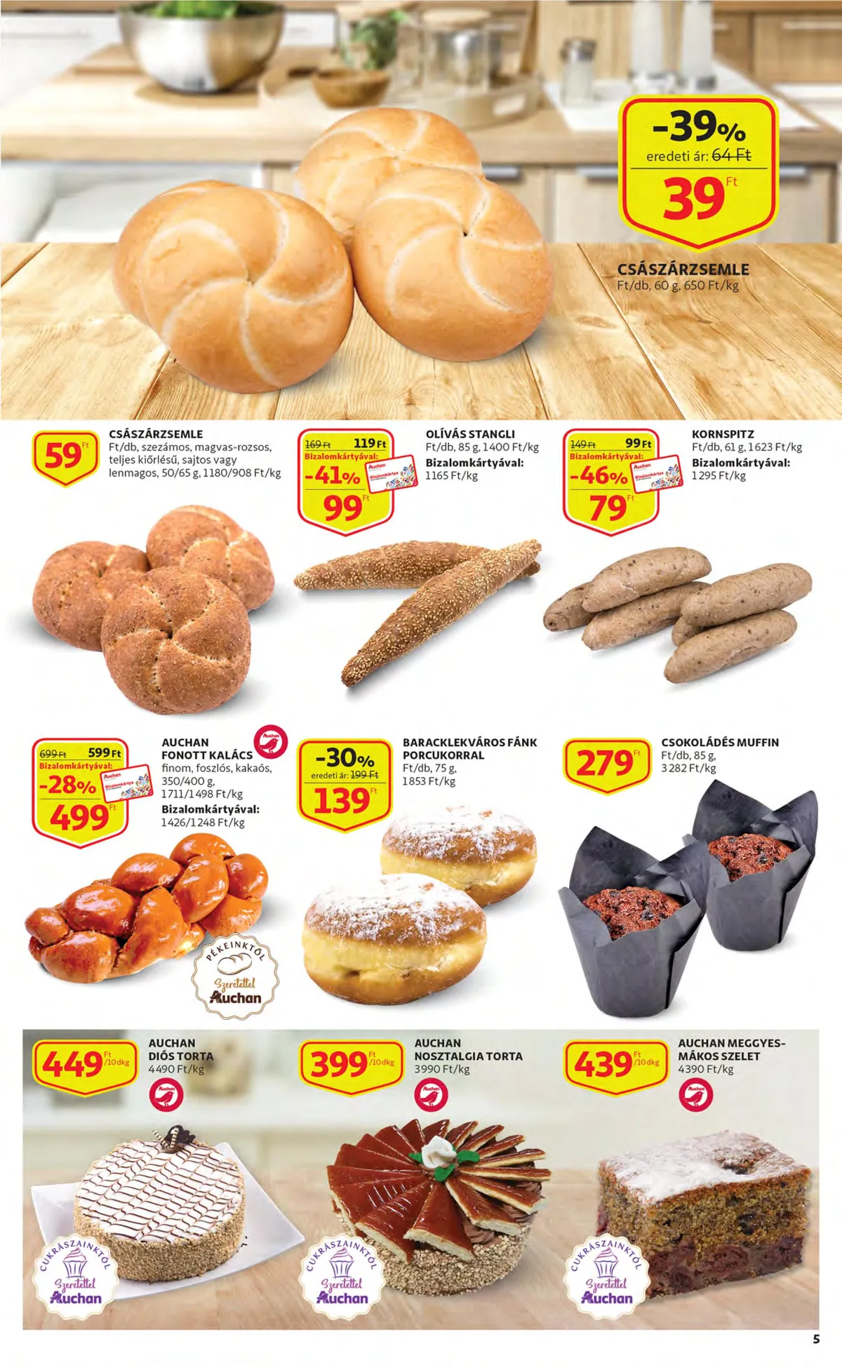 Auchan akciós újság 12.01–12.07 – 5. oldal