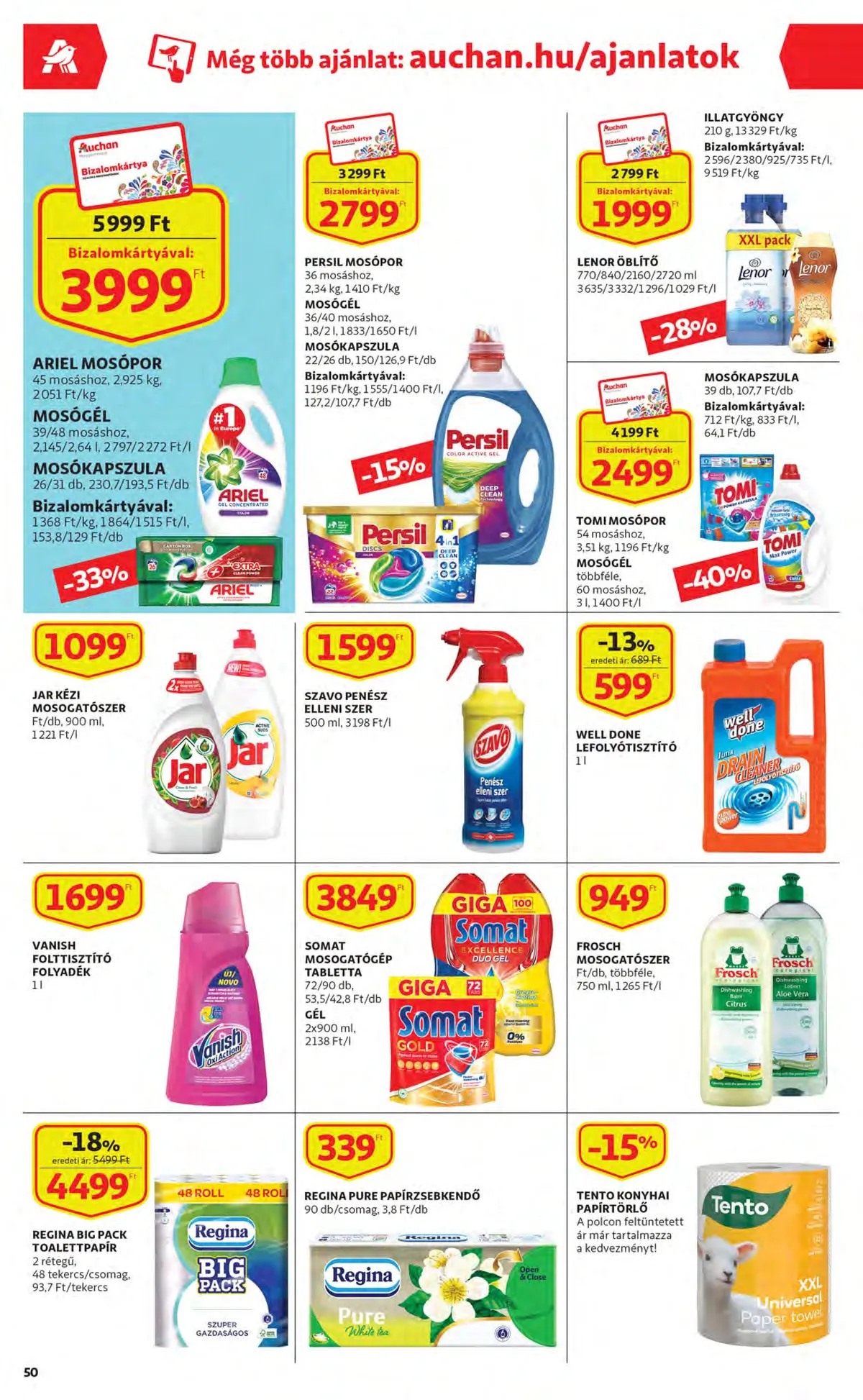 Auchan akciós újság 12.01–12.07 – 50. oldal