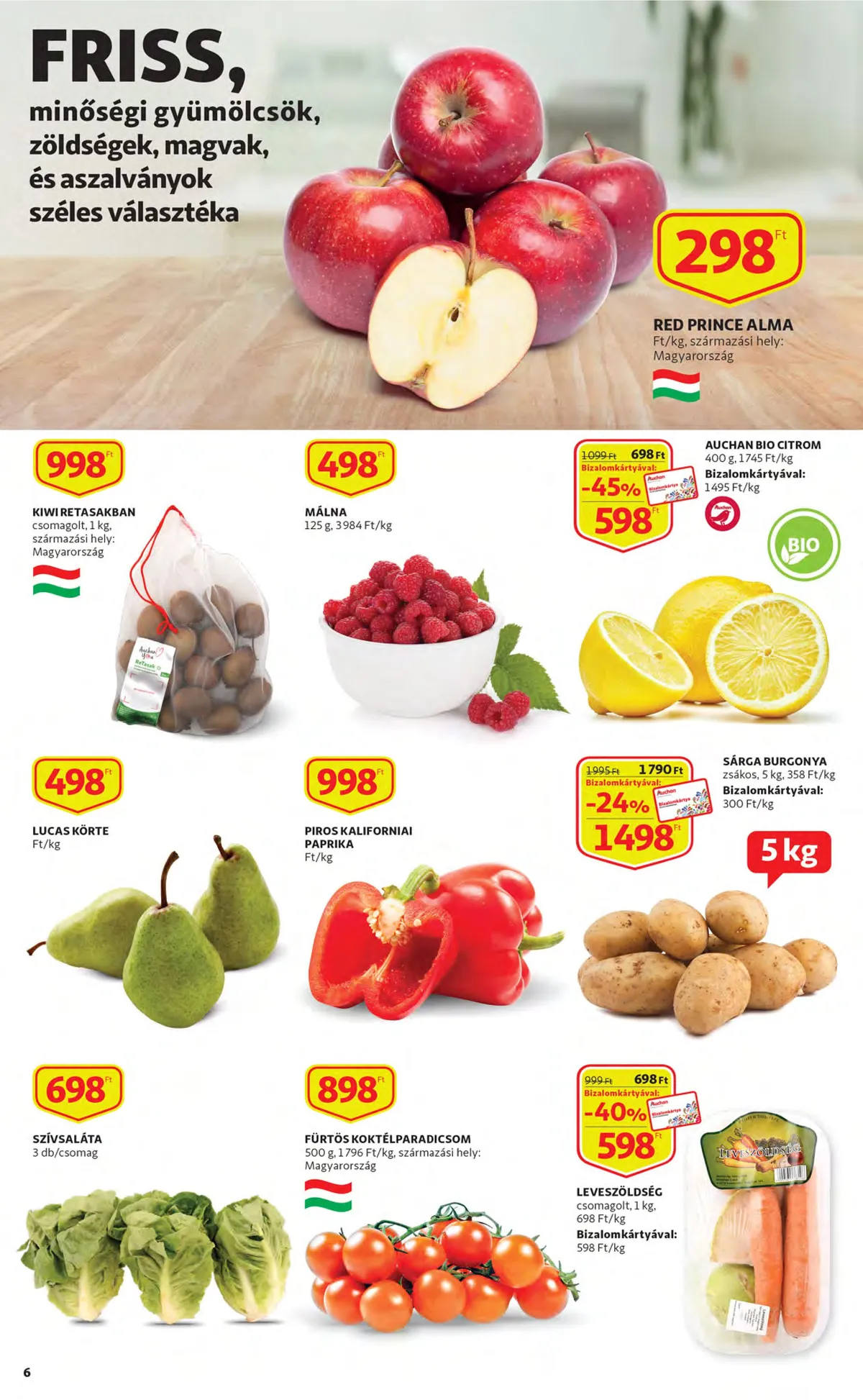 Auchan akciós újság 12.01–12.07 – 6. oldal