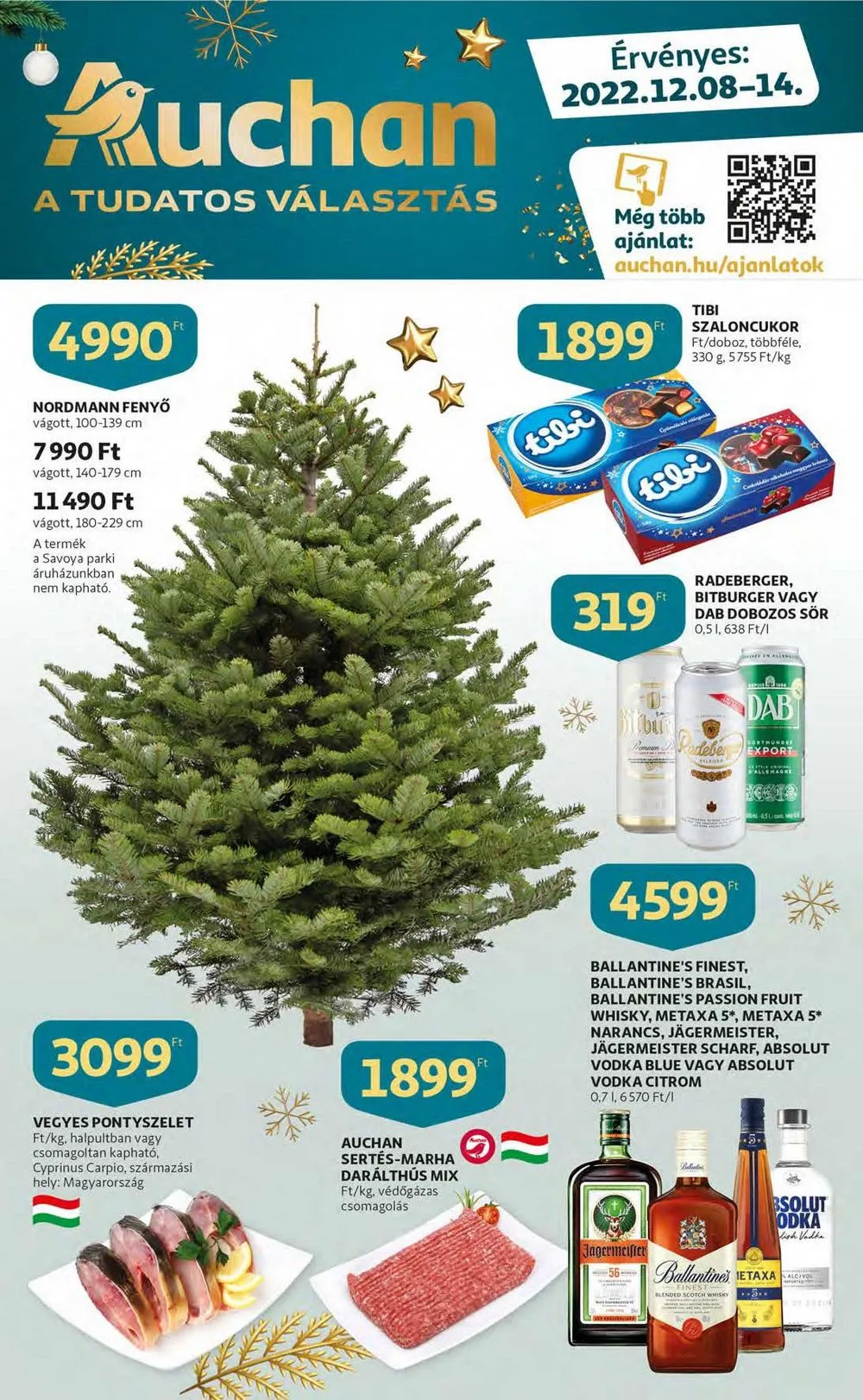 Auchan akciós újság 12.08–12.14