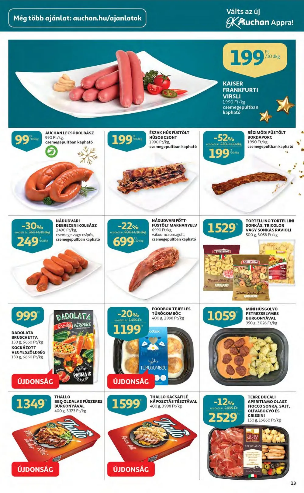 Auchan akciós újság 12.08–12.14 – 13. oldal