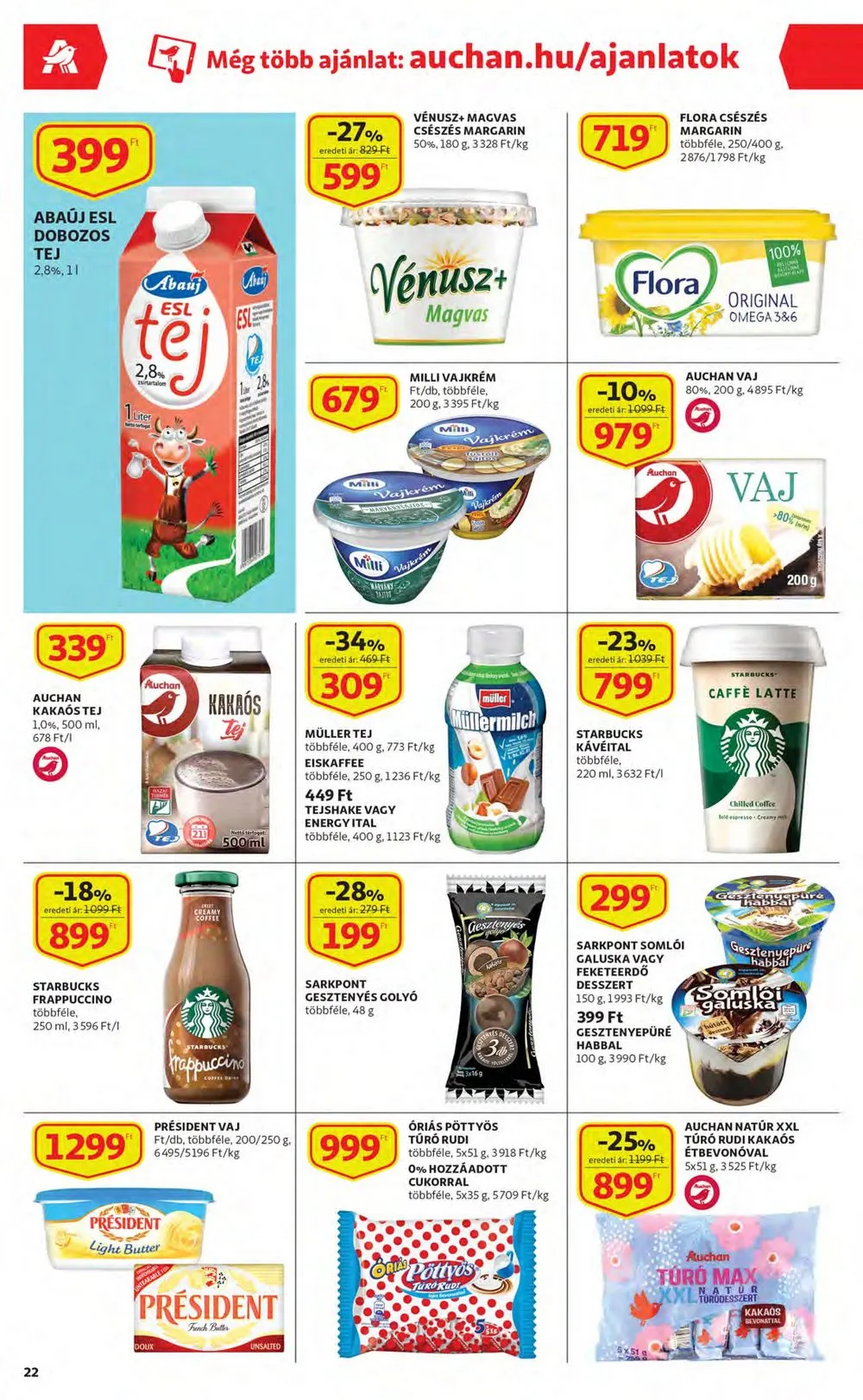 Auchan akciós újság 12.08–12.14 – 22. oldal