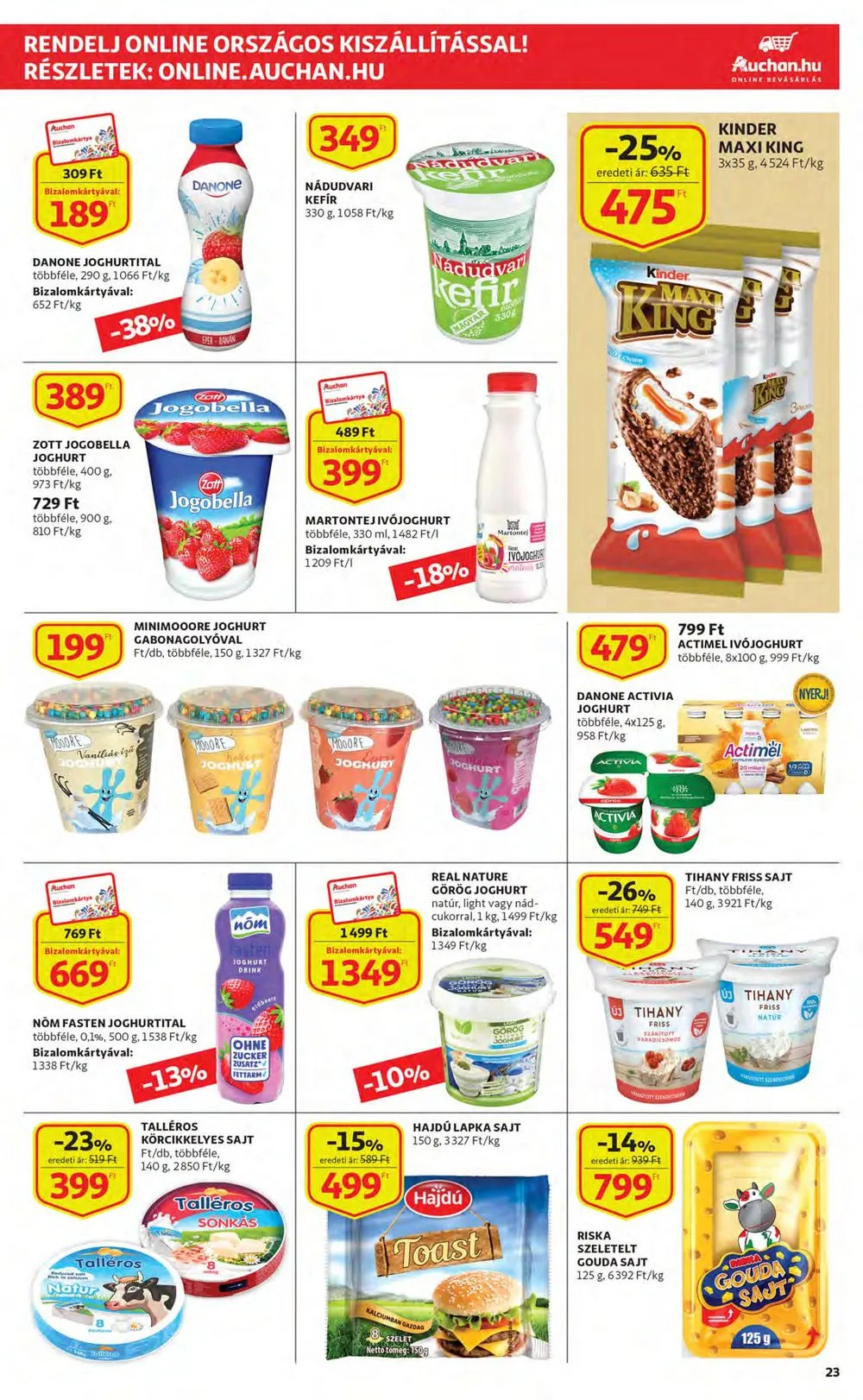 Auchan akciós újság 12.08–12.14 – 23. oldal