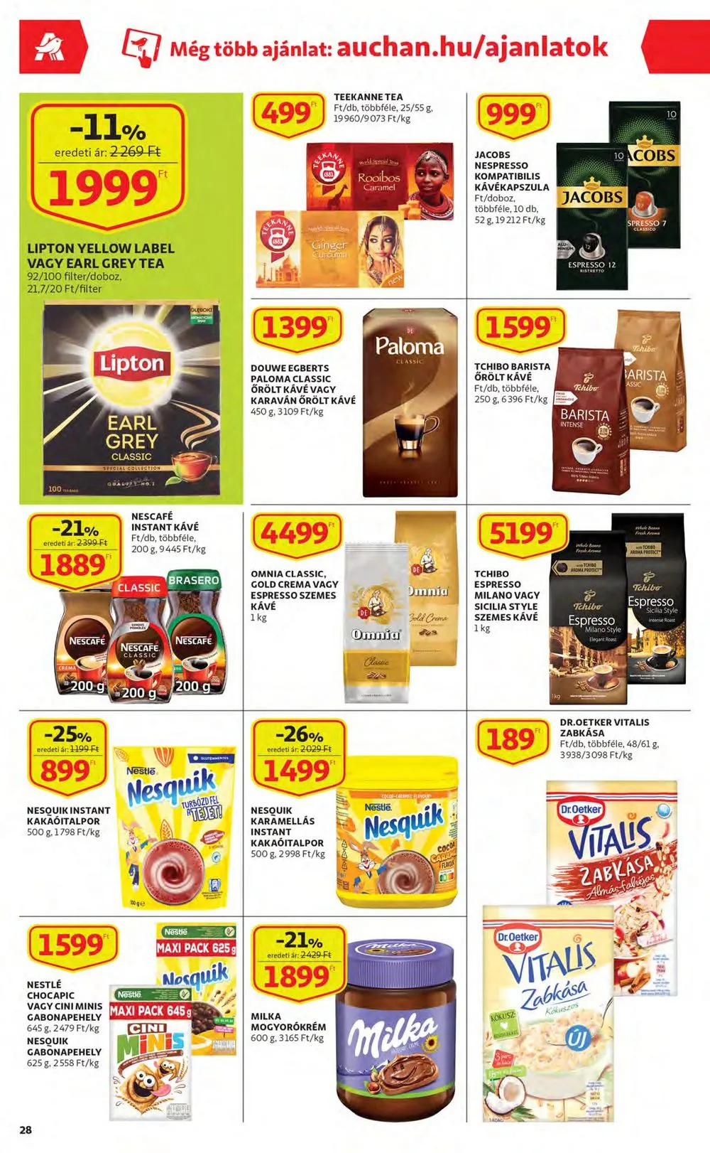 Auchan akciós újság 12.08–12.14 – 28. oldal
