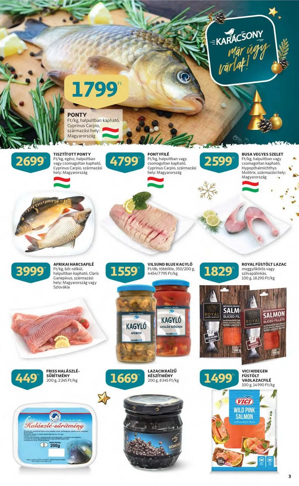 Auchan akciós újság 12.08–12.14 – 3. oldal