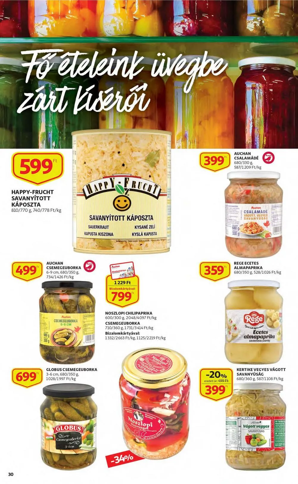 Auchan akciós újság 12.08–12.14 – 30. oldal