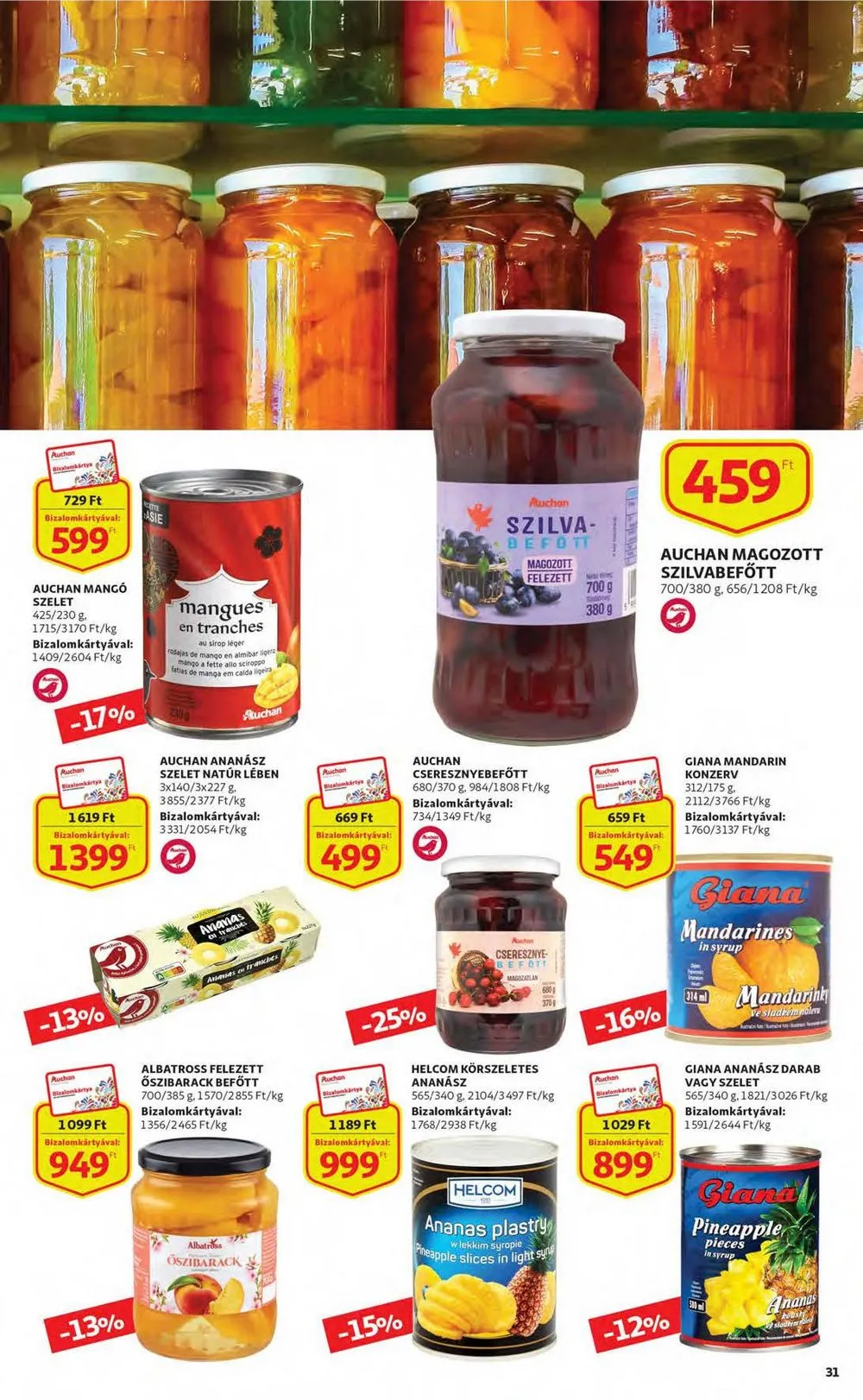 Auchan akciós újság 12.08–12.14 – 31. oldal