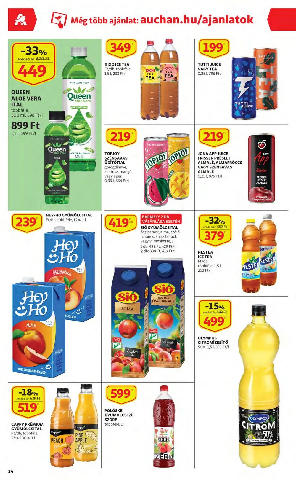 Auchan akciós újság 12.08–12.14 – 34. oldal