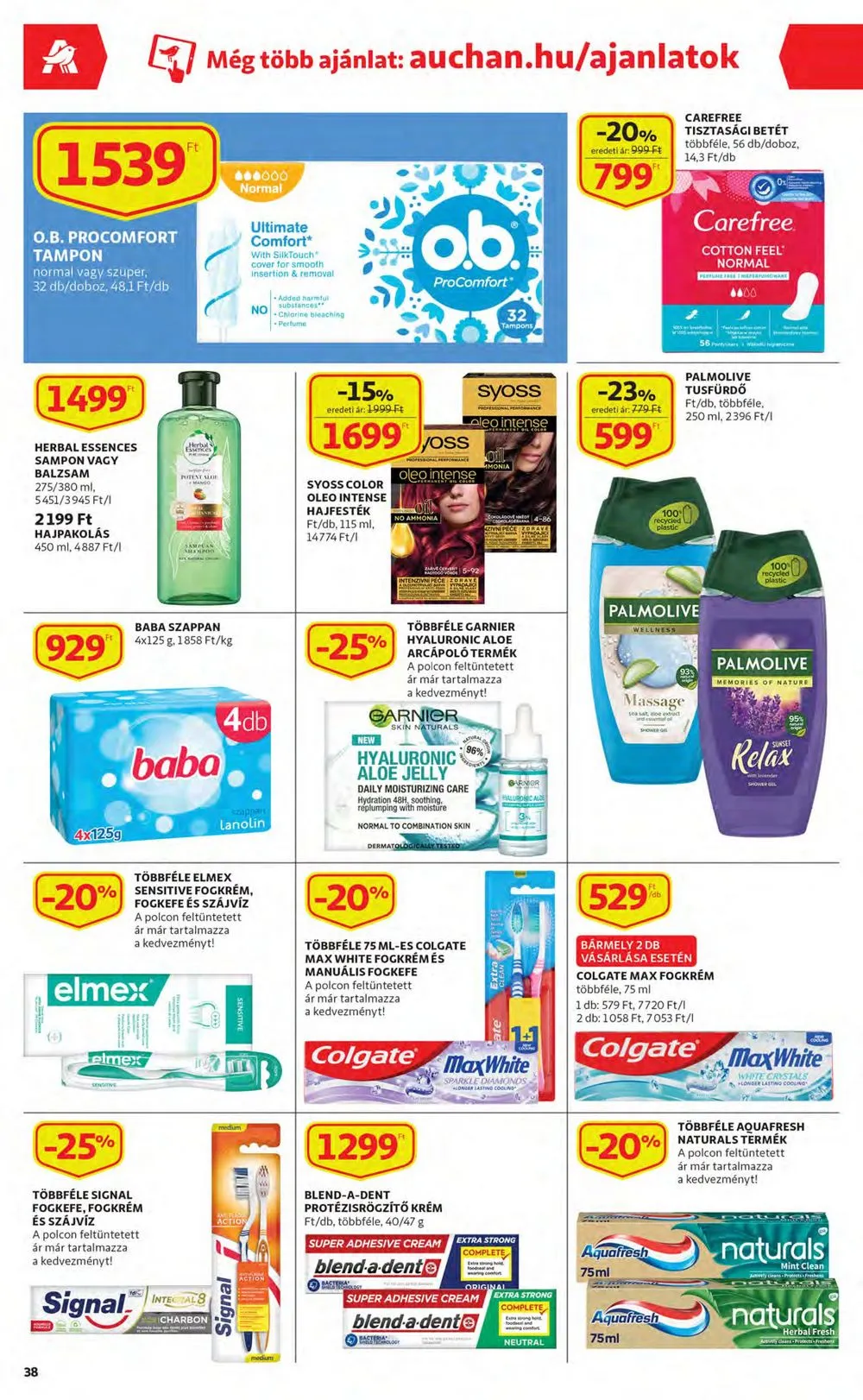 Auchan akciós újság 12.08–12.14 – 38. oldal
